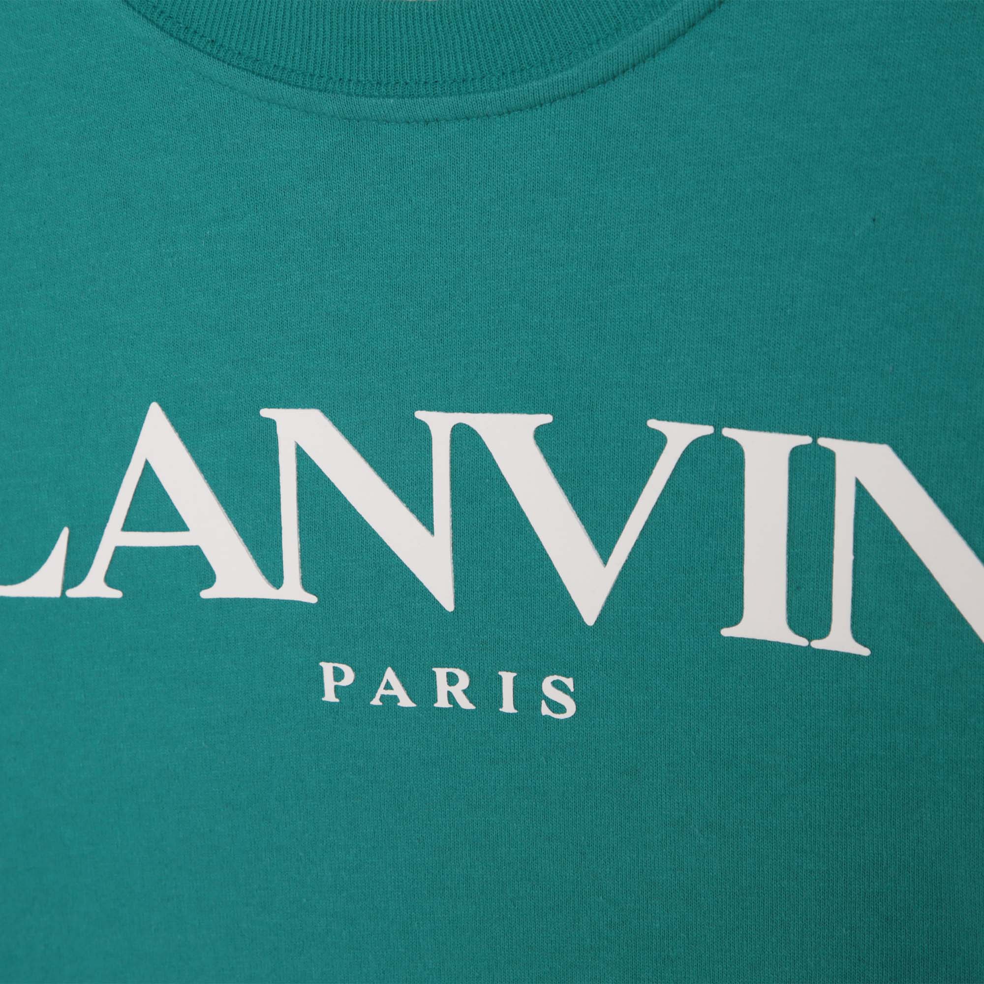Short-sleeved cotton T-shirt LANVIN for BOY