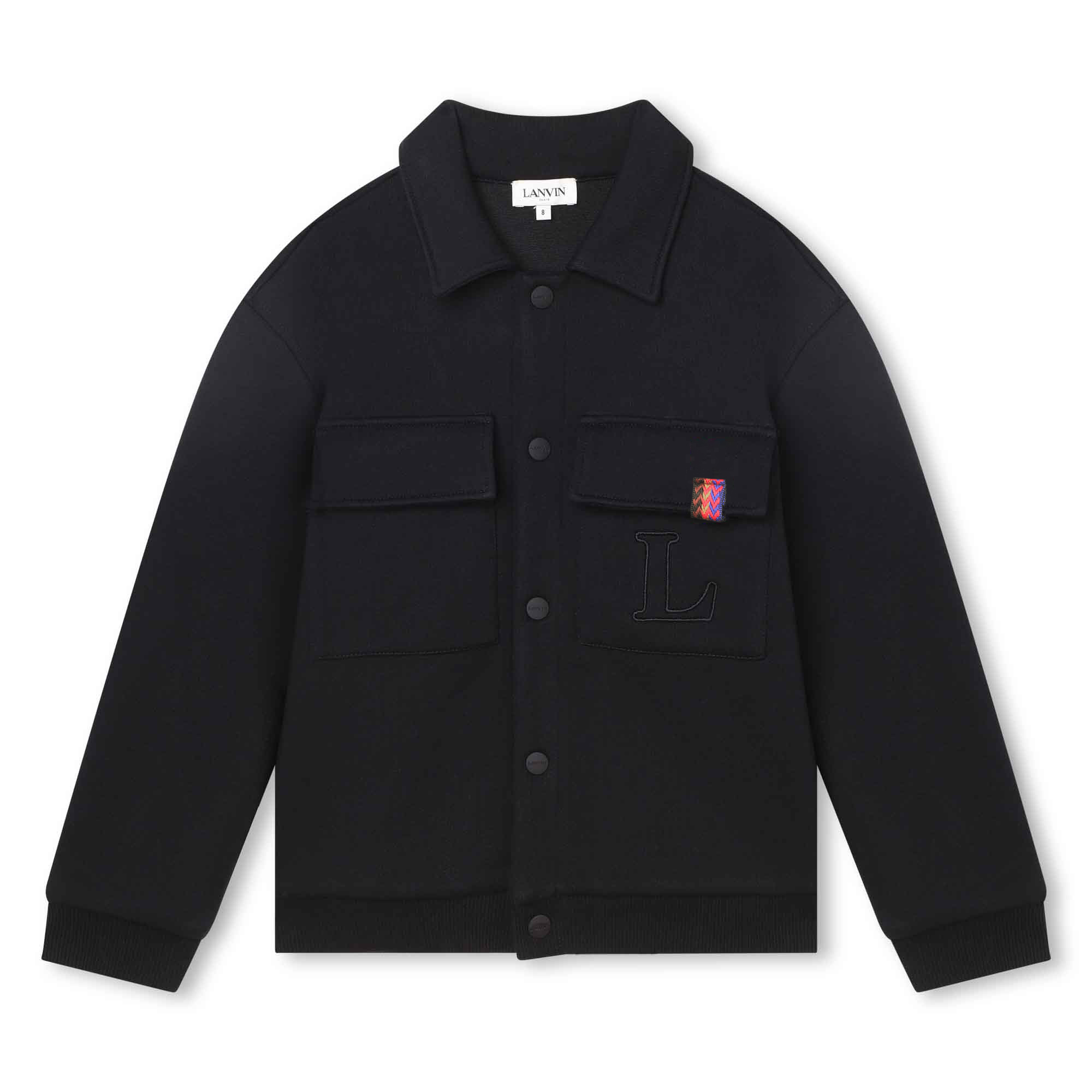 Lined button-up sweatshirt LANVIN for BOY