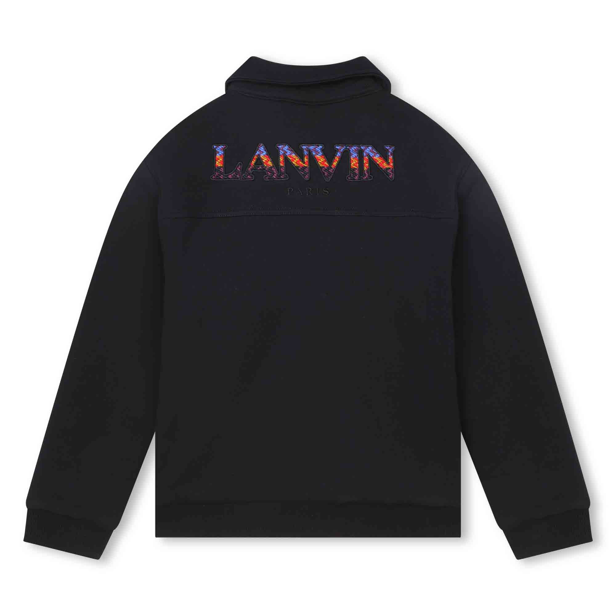 Gevoerd sweatshirt met knopen LANVIN Voor