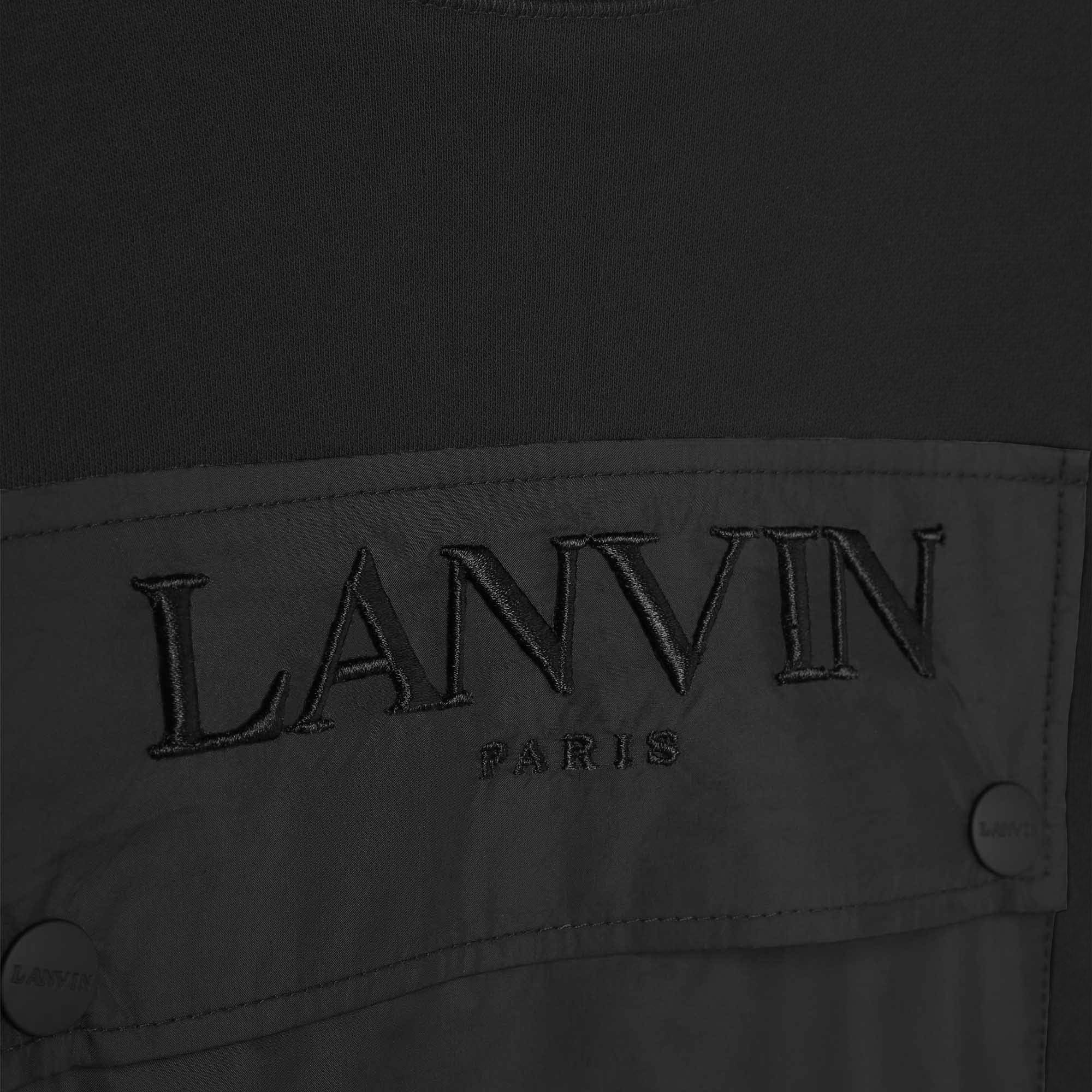 Sweat-shirt molleton à poche LANVIN pour GARCON