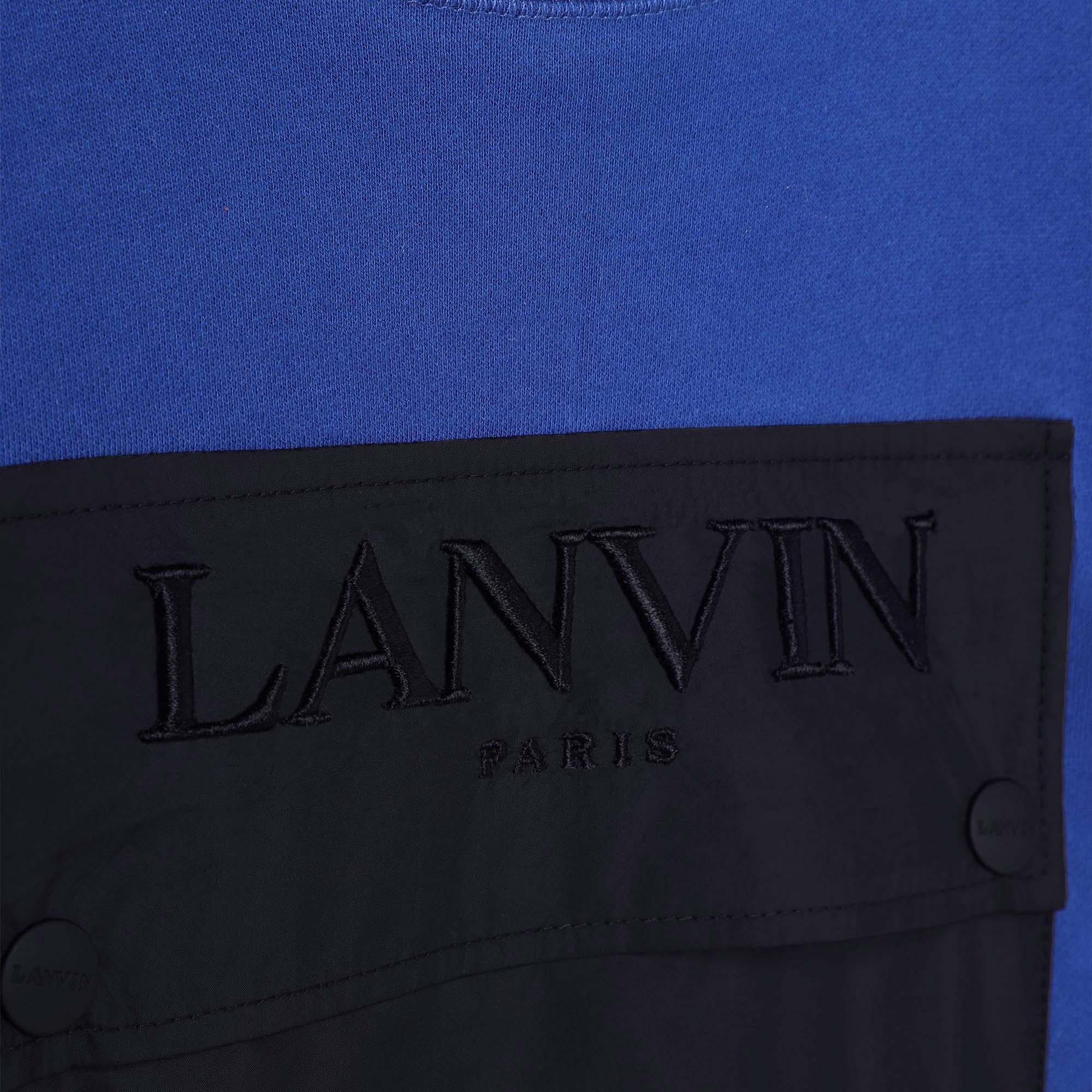 Fleece sweatshirt met zakje LANVIN Voor