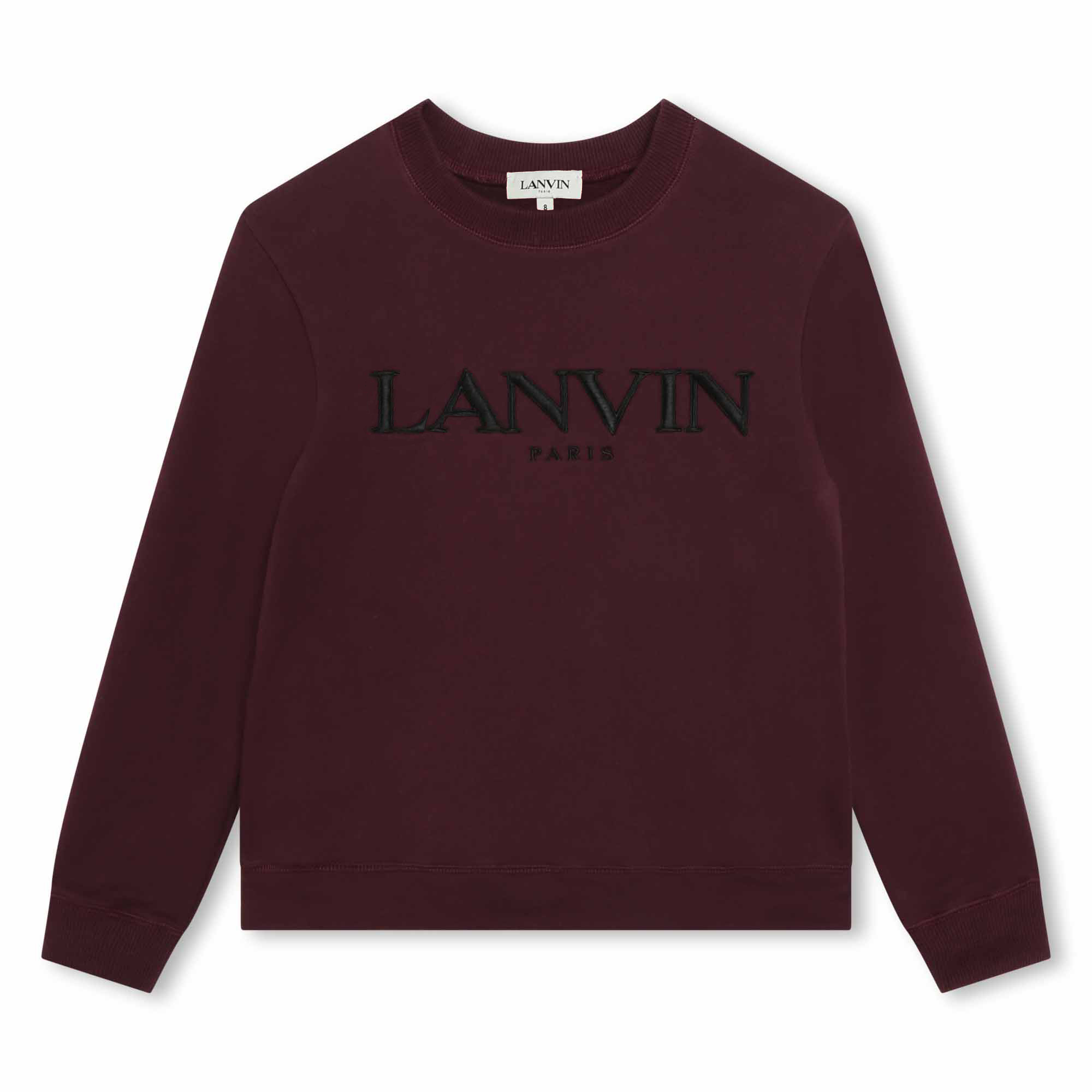 Embroidered logo sweatshirt LANVIN for BOY