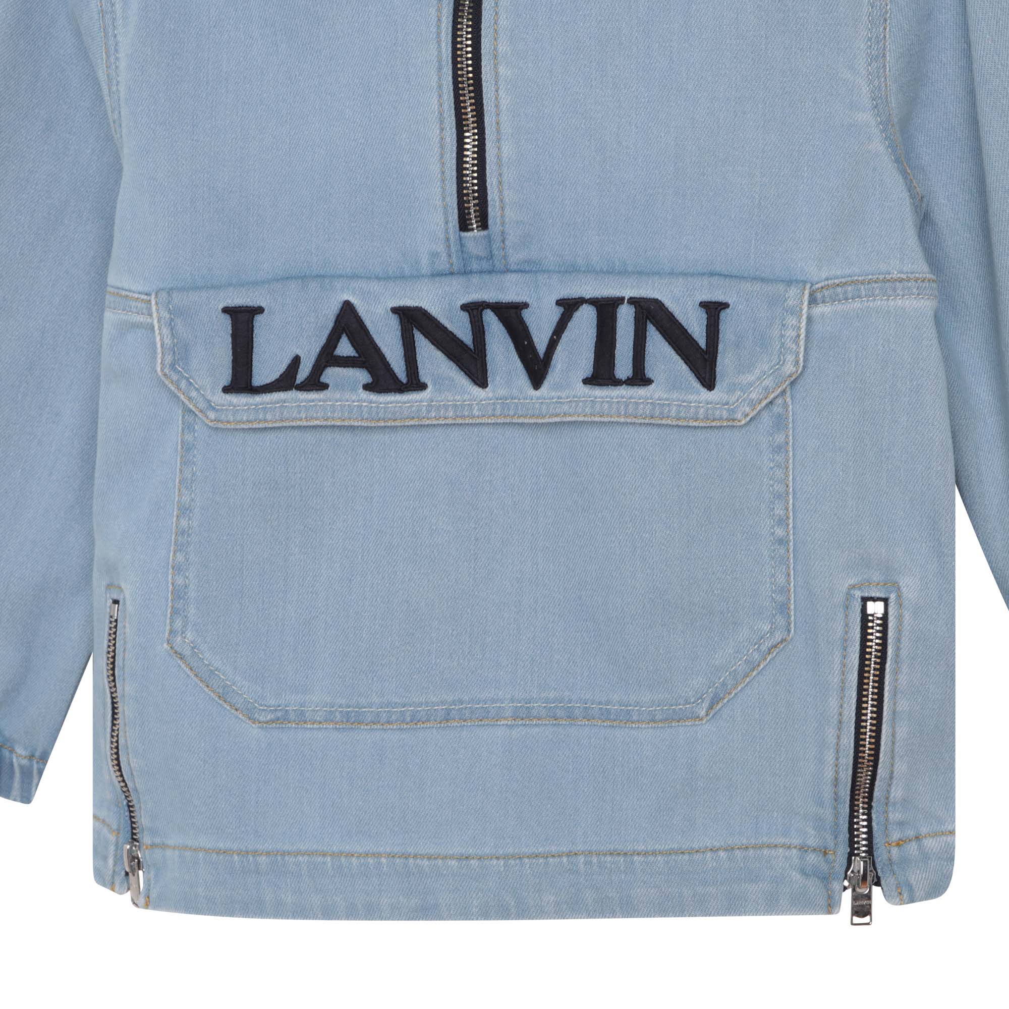 Jeansvest in sweaterstijl LANVIN Voor