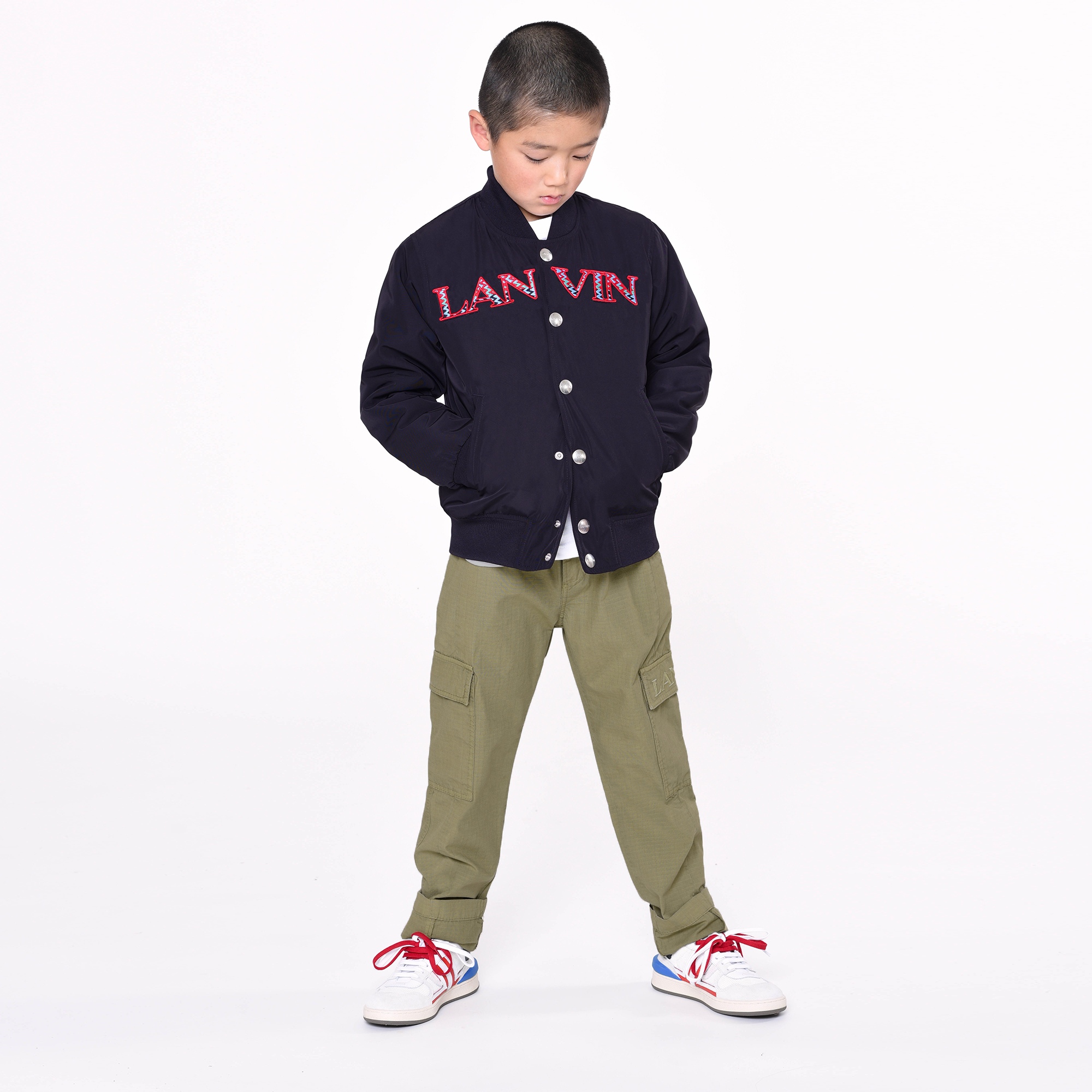 Jacket with logo LANVIN for BOY