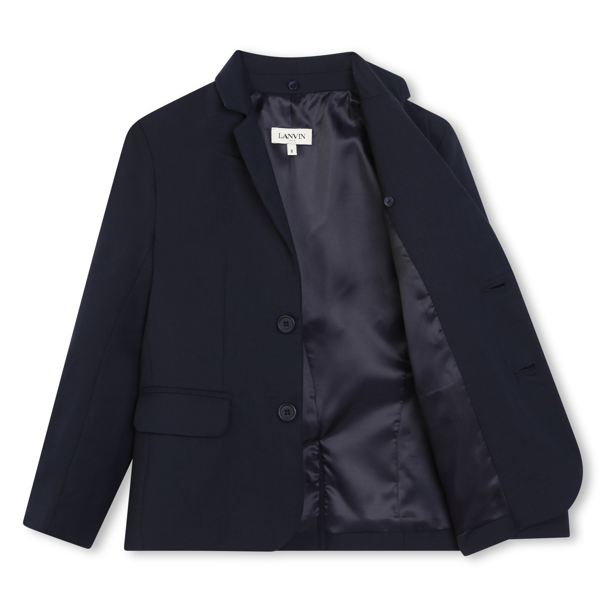 Bimaterial suit jacket LANVIN for BOY
