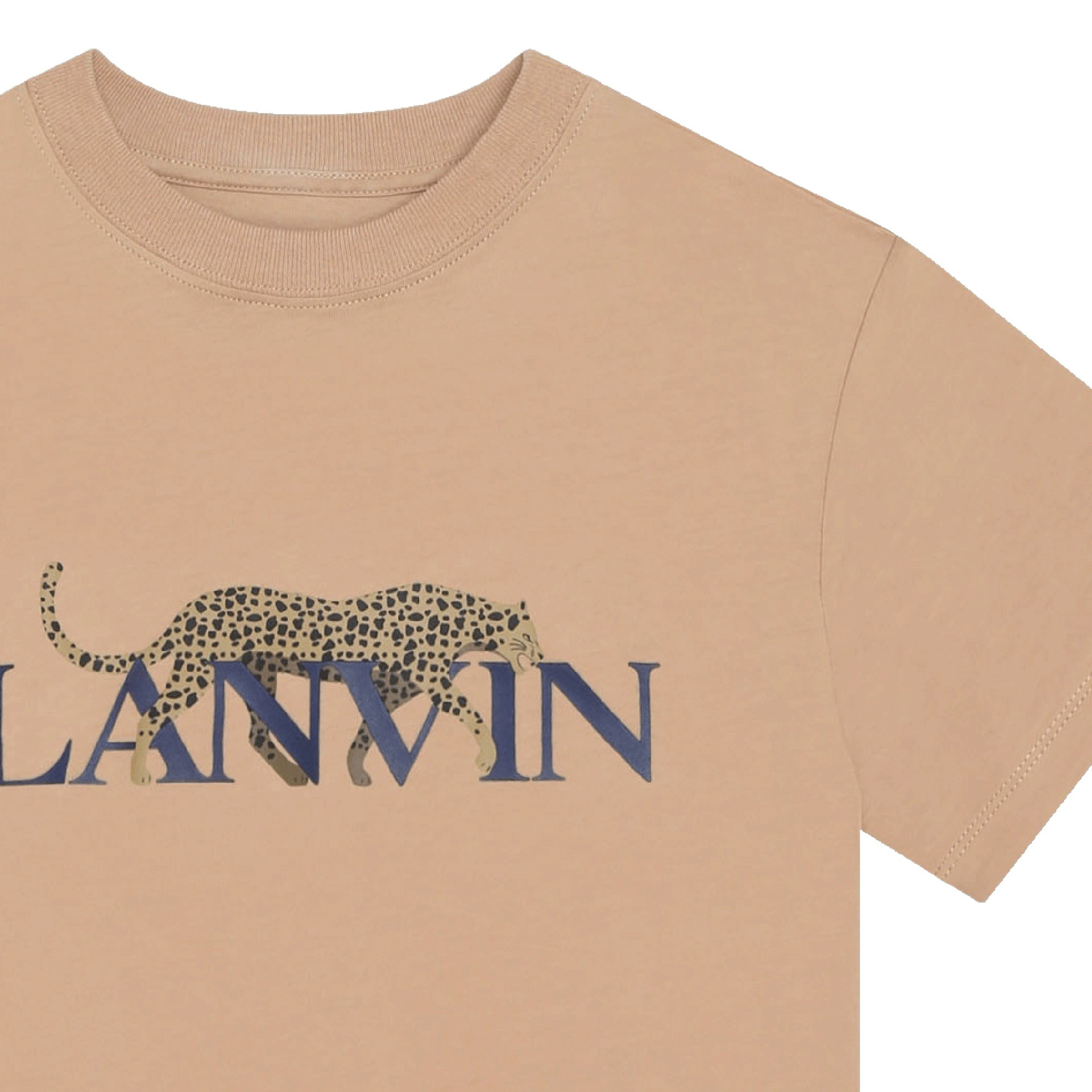 Cotton logo T-shirt LANVIN for BOY