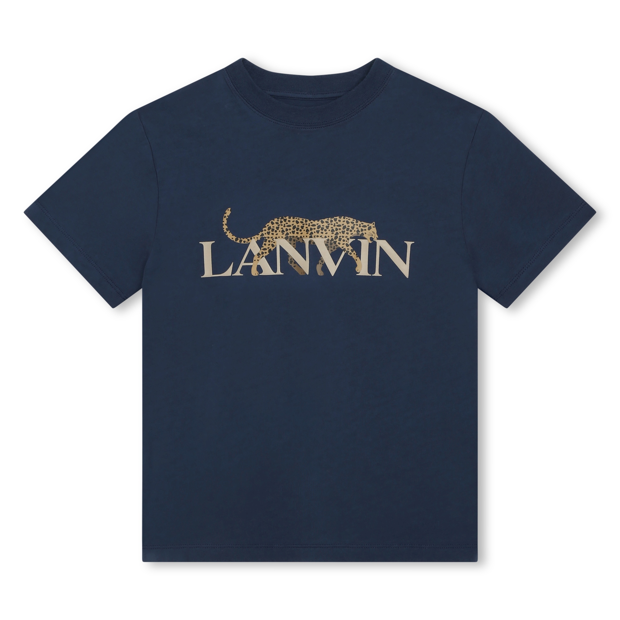 T-shirt di cotone con motivi LANVIN Per RAGAZZO