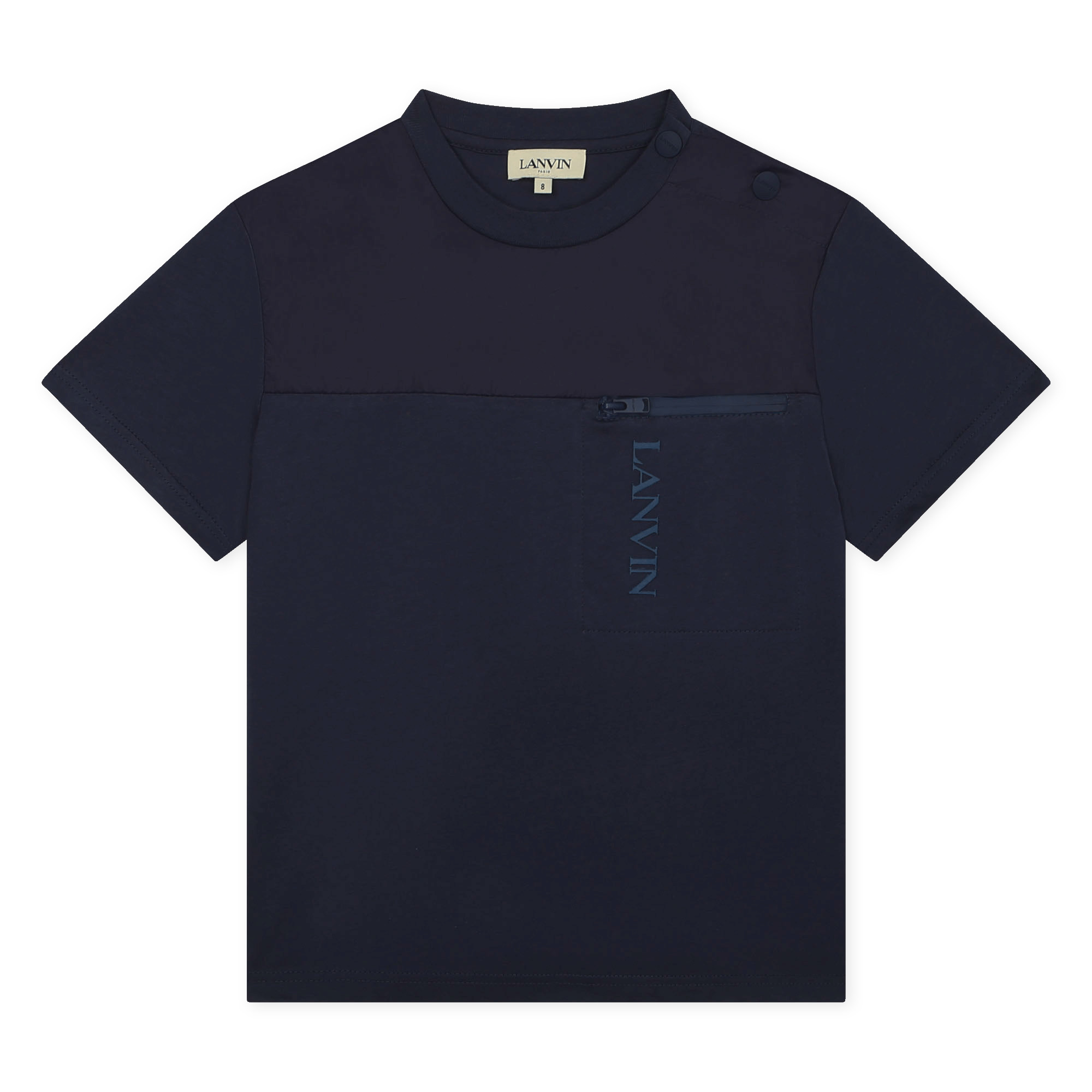 Baumwoll-T-Shirt mit Tasche LANVIN Für JUNGE
