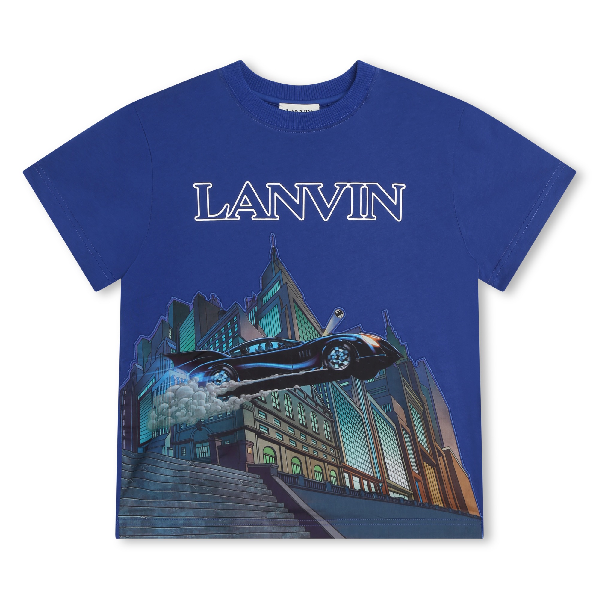T-shirt met 'Batmobile'-print LANVIN Voor