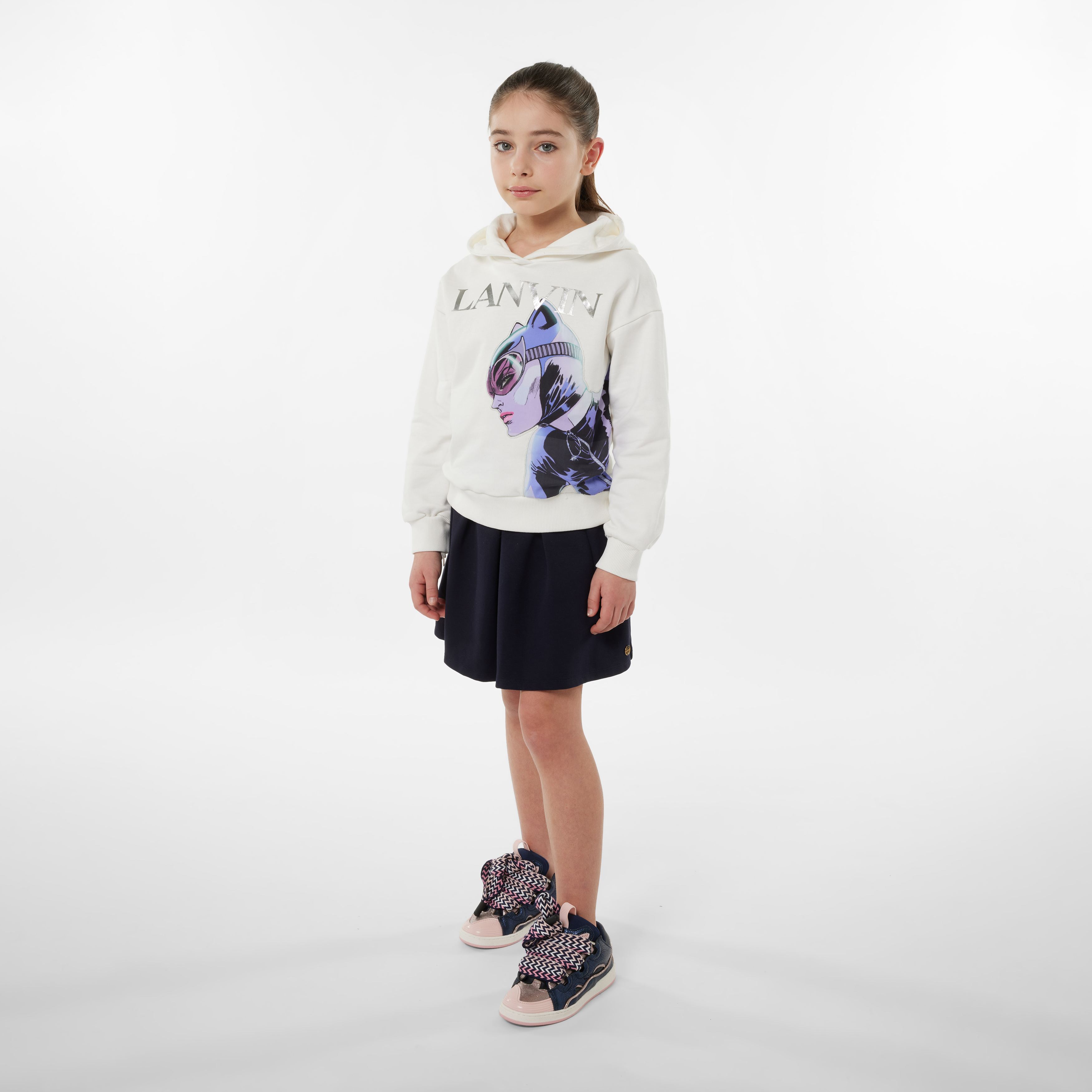 Catwoman print T-shirt LANVIN for GIRL