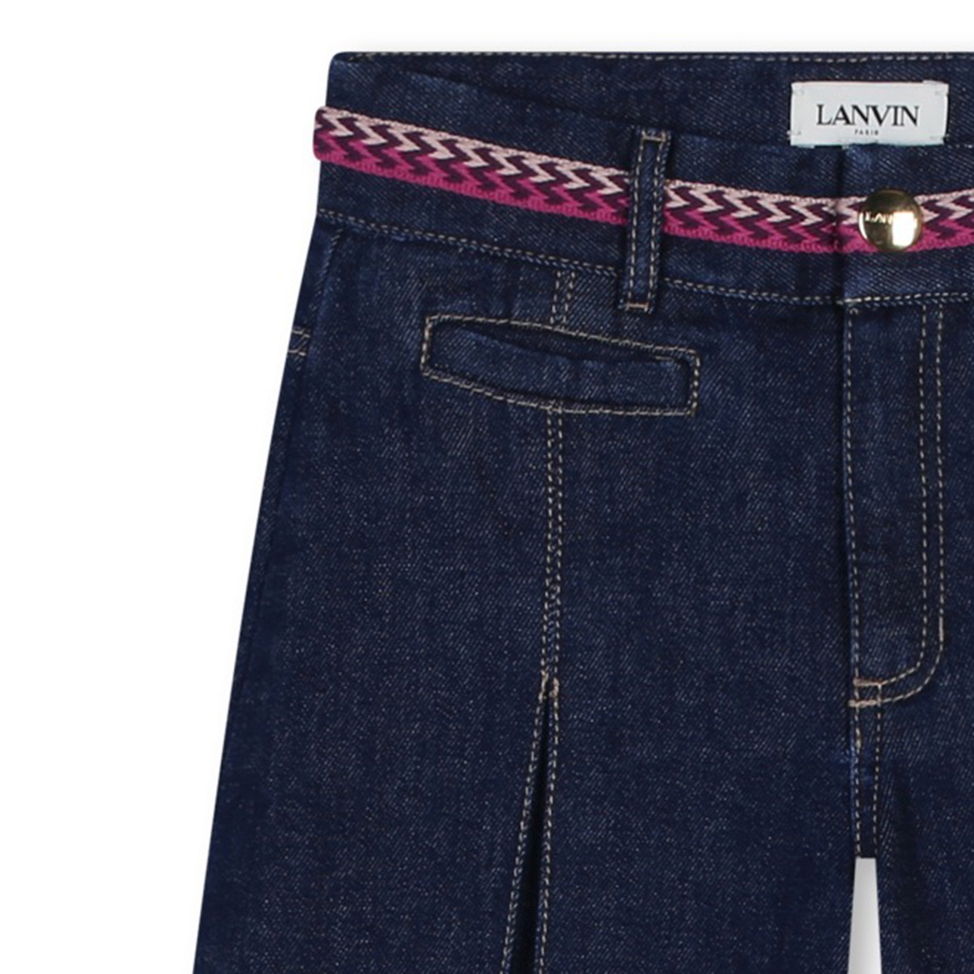 Uitlopende jeans met biesje LANVIN Voor