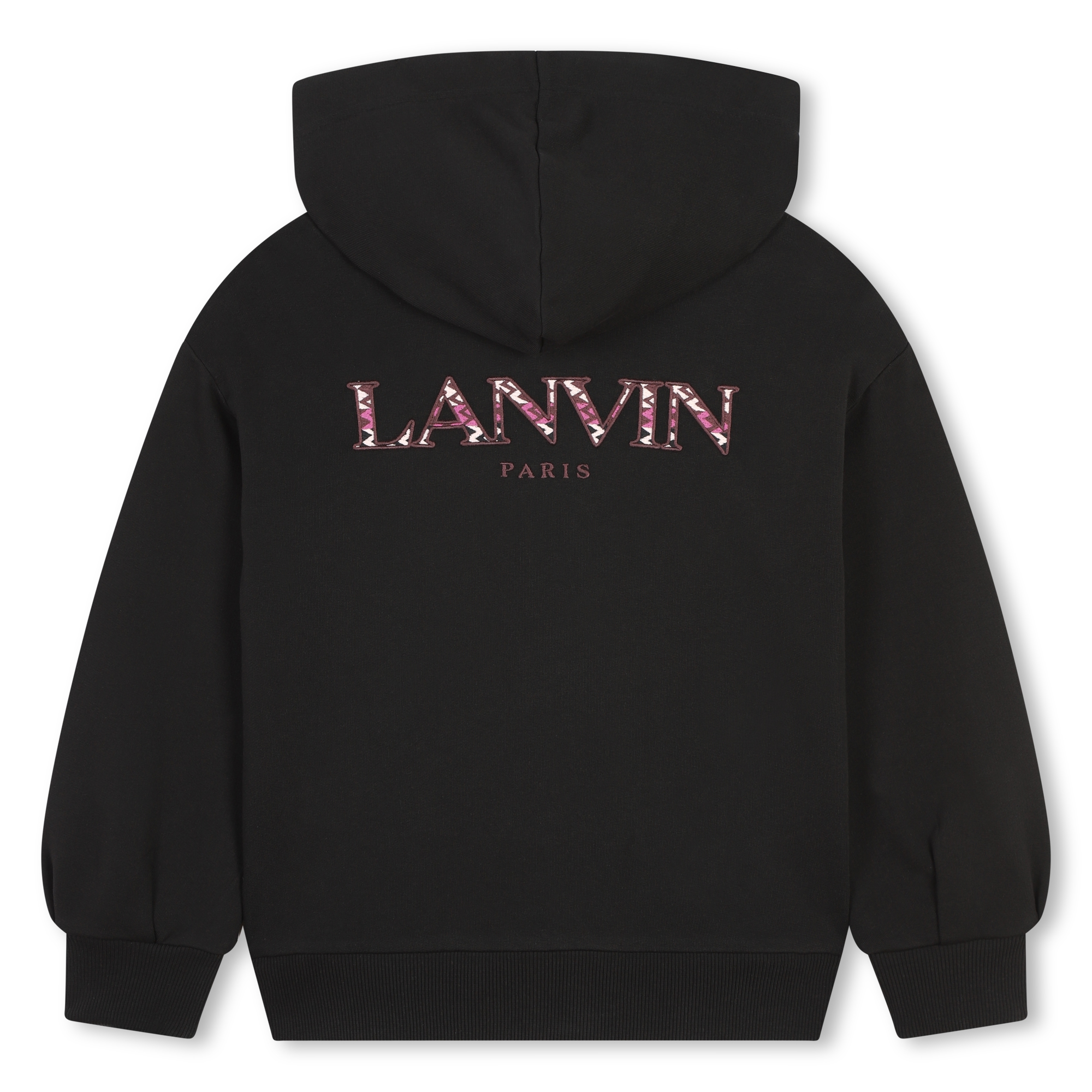 Embroidered zip-up sweatshirt LANVIN for GIRL