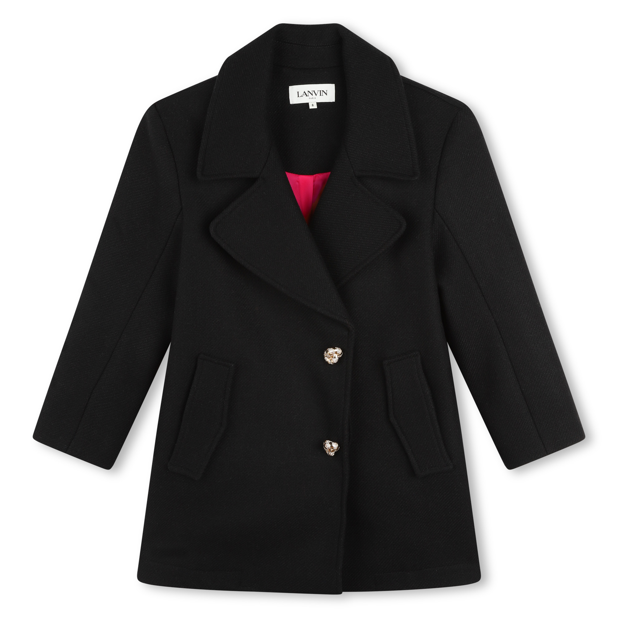 Wool coat LANVIN for GIRL