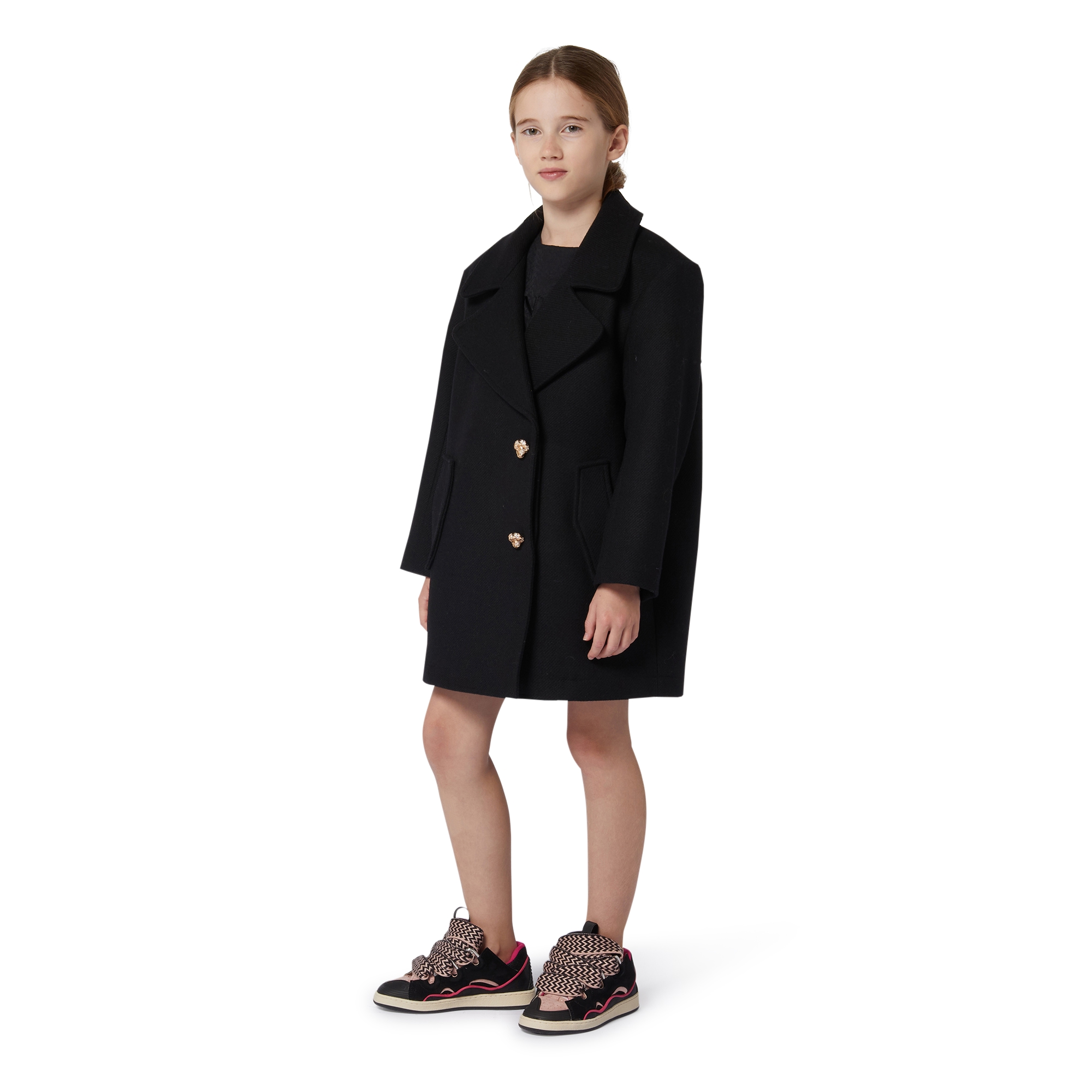 Wool coat LANVIN for GIRL