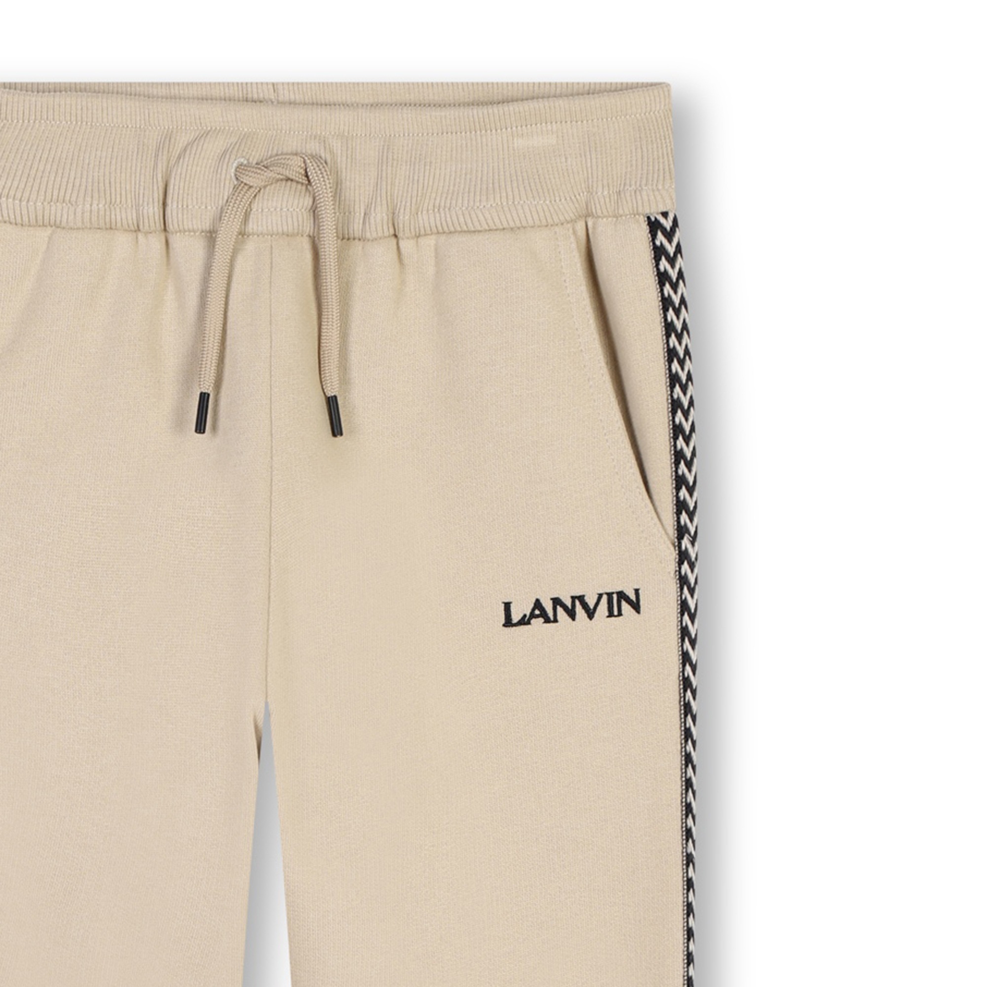 Jogging trousers with trim LANVIN for BOY