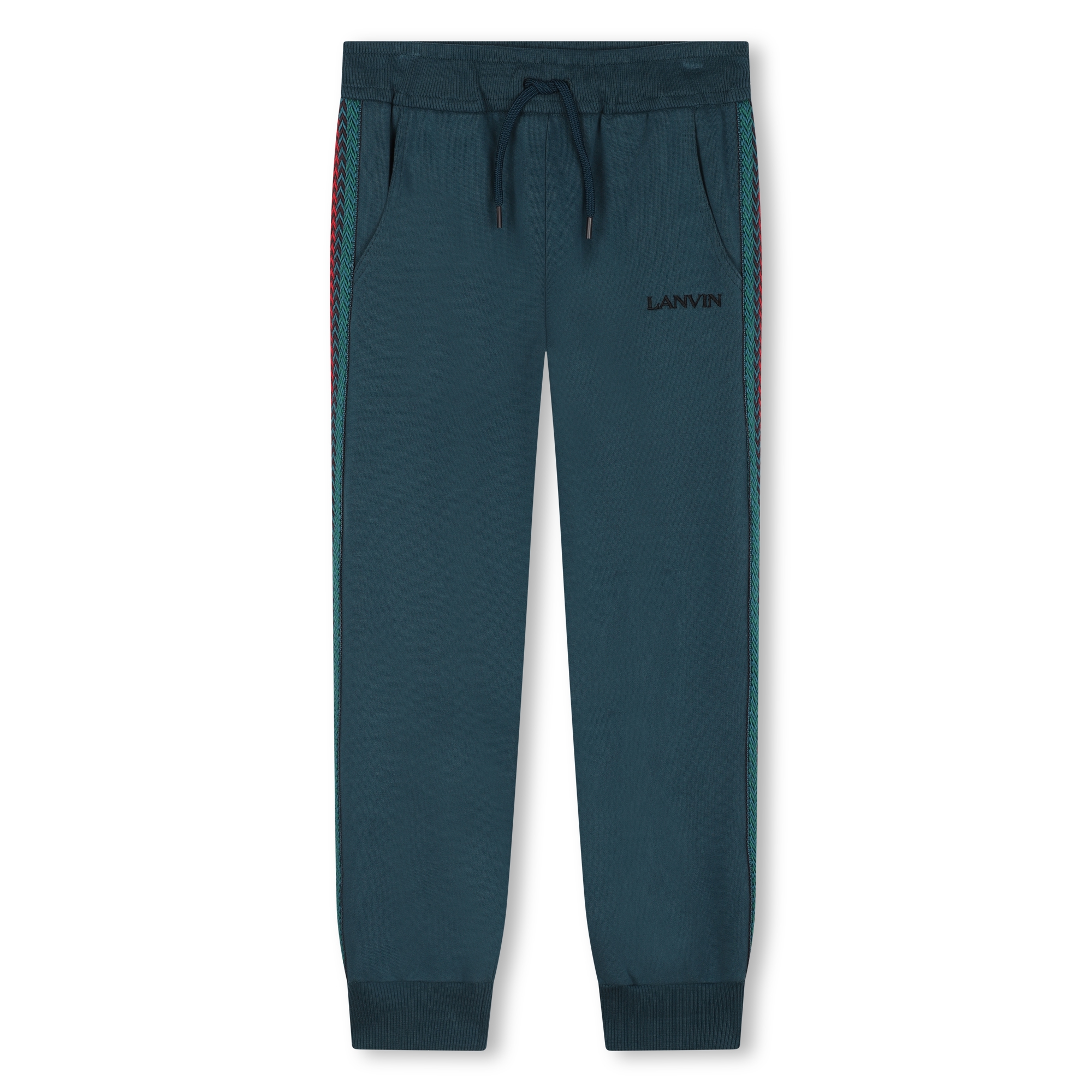 Jogging trousers with trim LANVIN for BOY