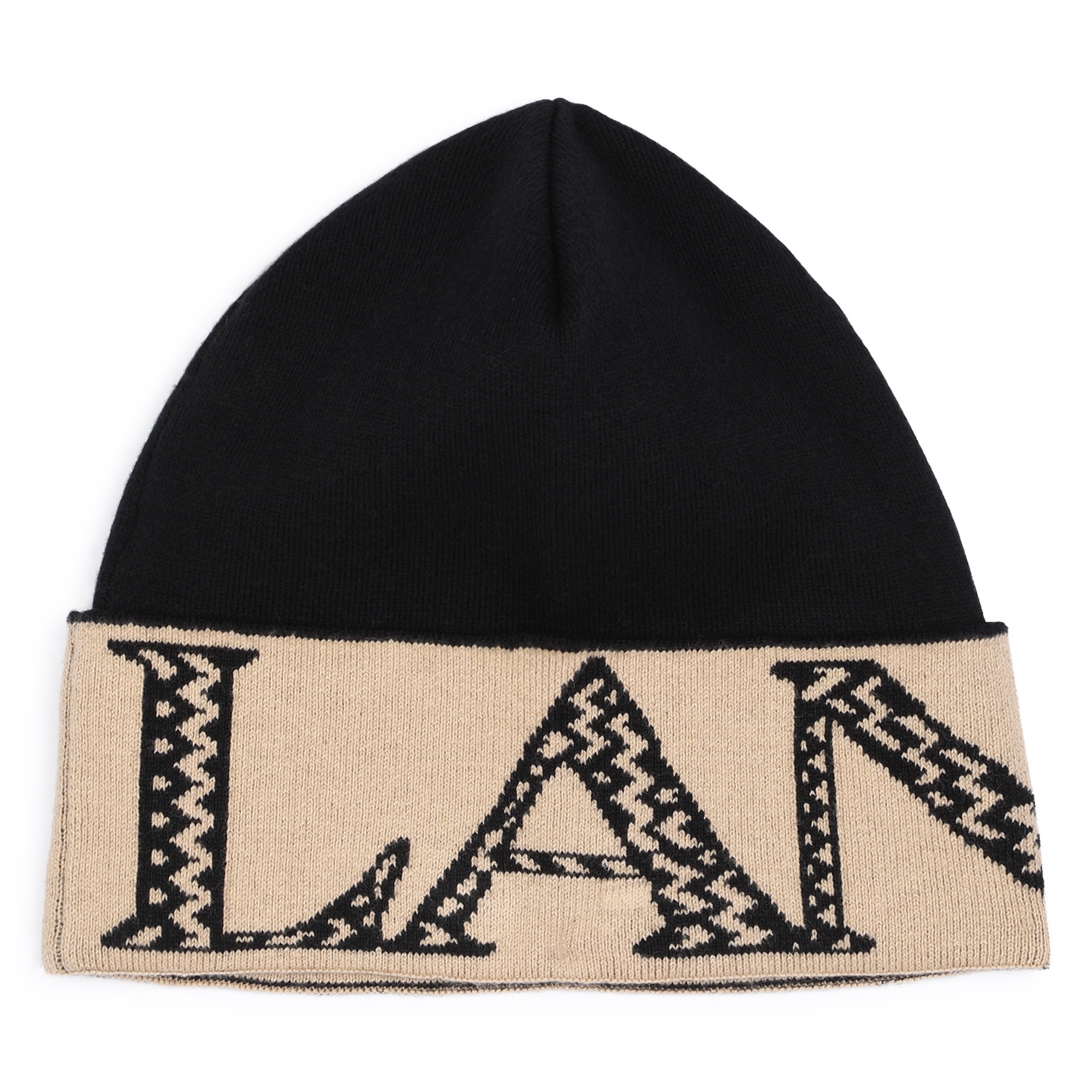 Cappello e sciarpa logo XXL LANVIN Per RAGAZZO