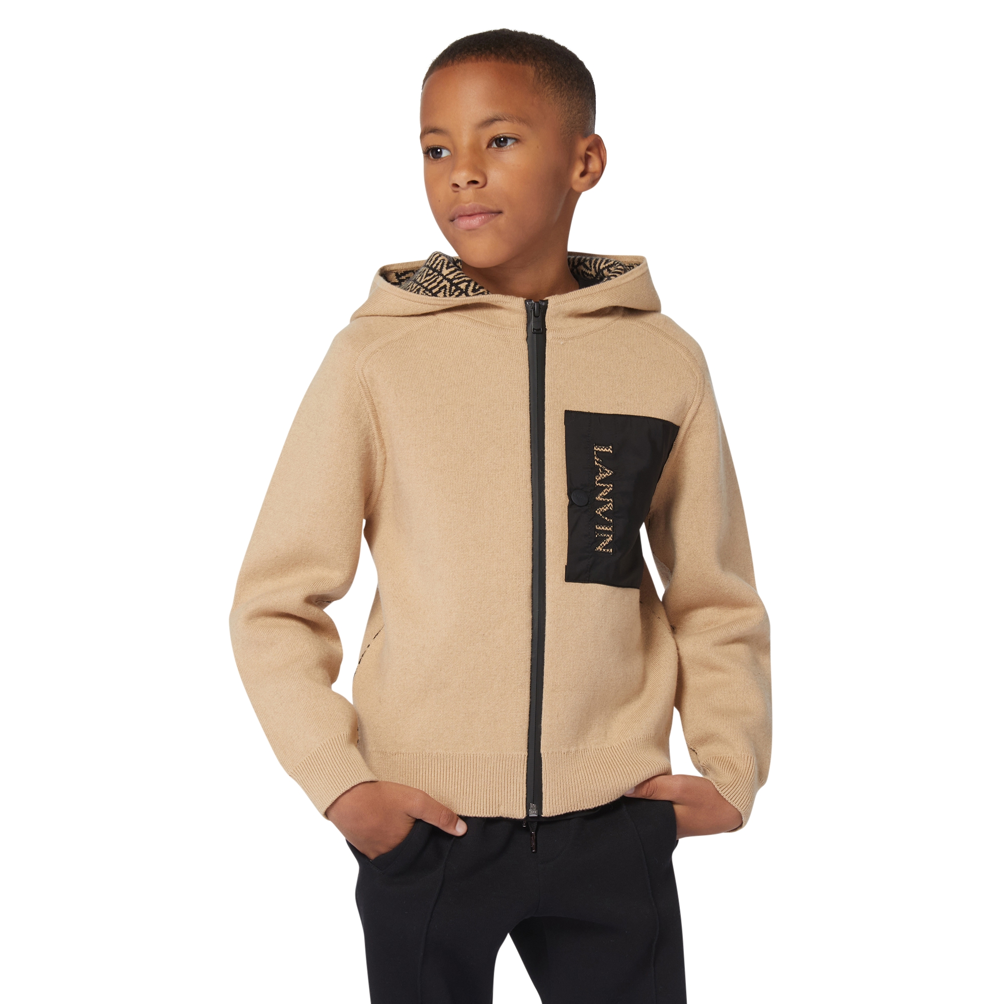 Sweatshirt with novelty pocket LANVIN for BOY