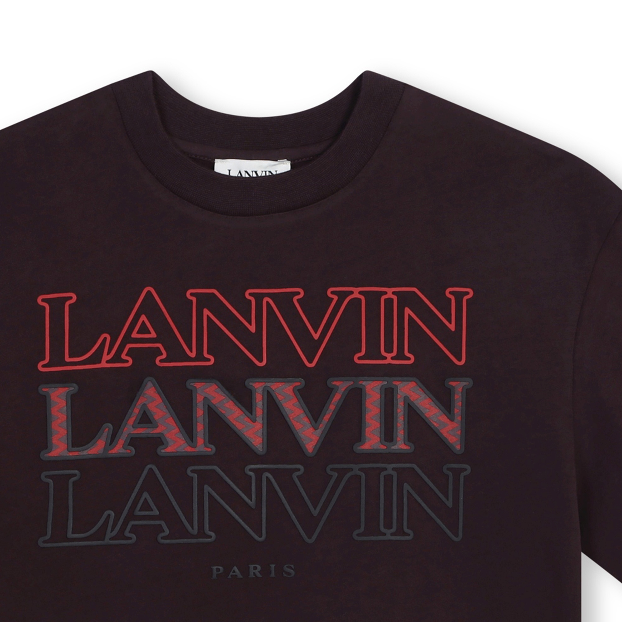 T-shirt logata a maniche corte LANVIN Per RAGAZZO