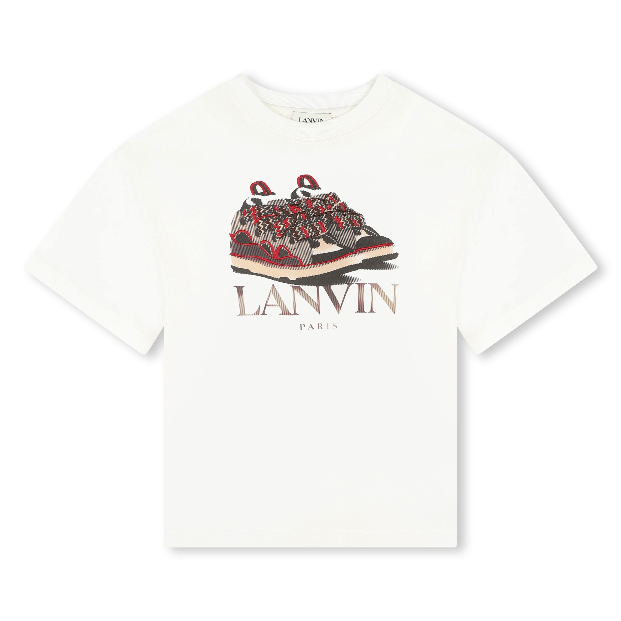 T-shirt con stampa sneakers LANVIN Per RAGAZZO