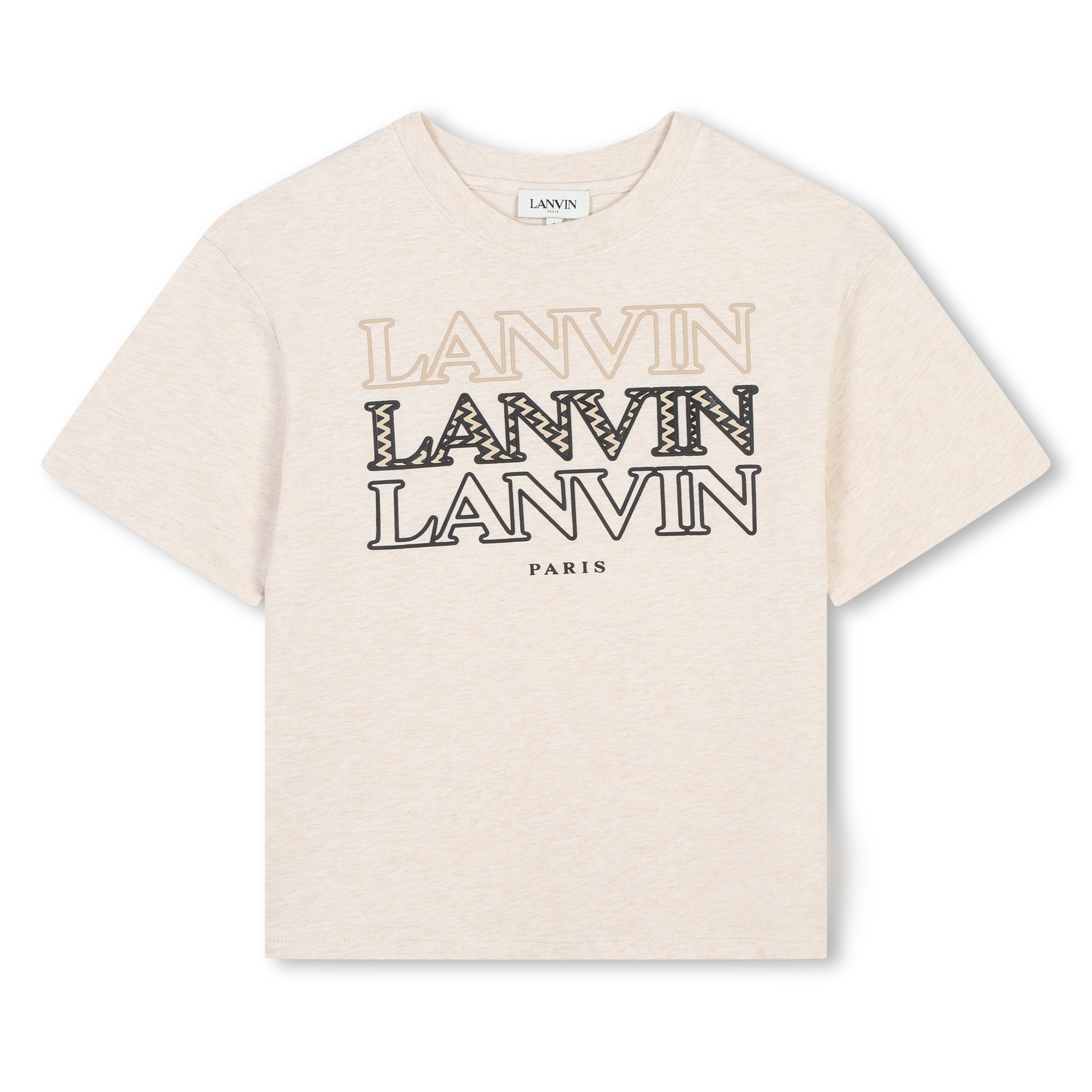 T-shirt avec triple logo LANVIN pour GARCON