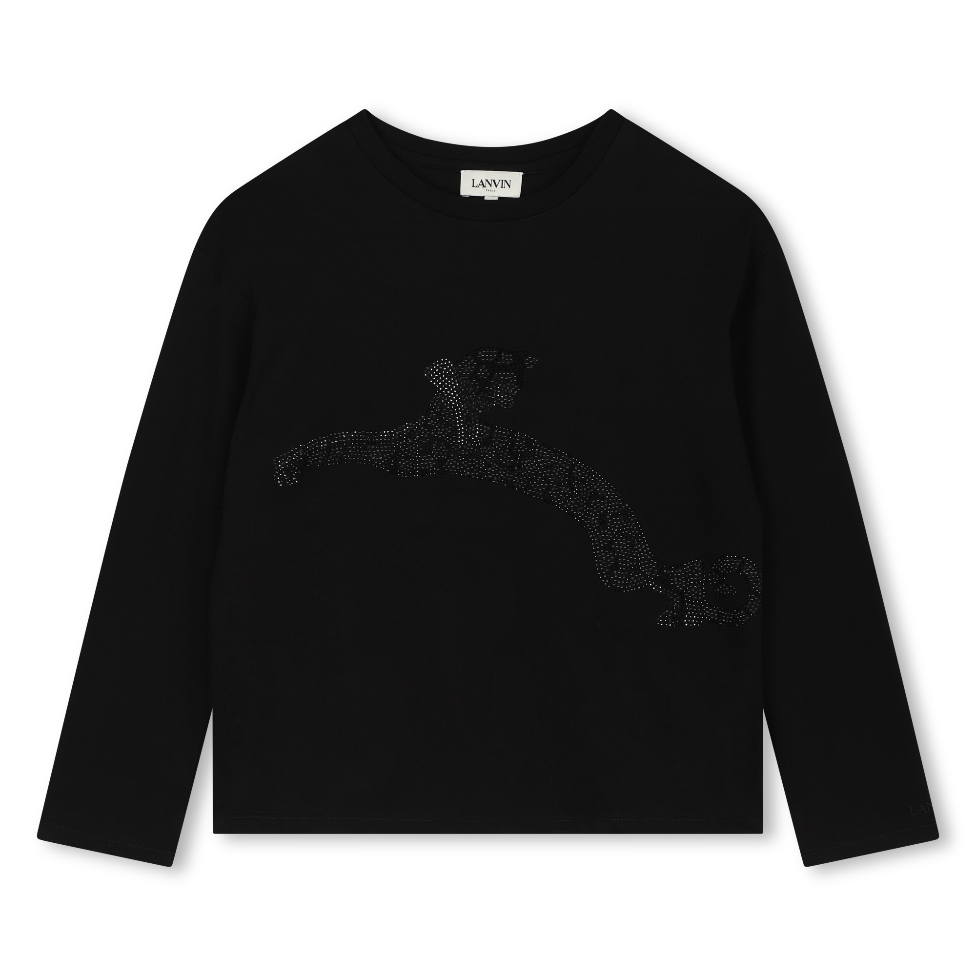 T-shirt avec motif en strass LANVIN pour FILLE