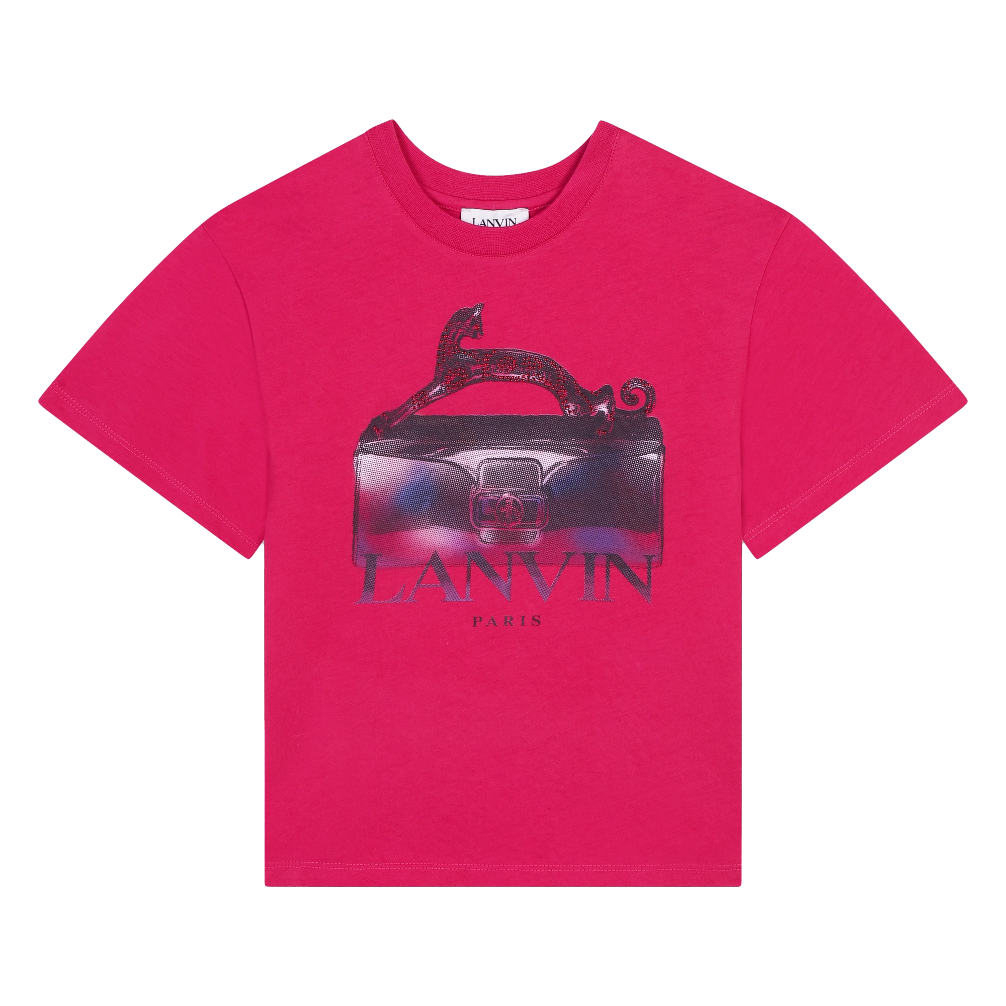 Camiseta estampada con estrás LANVIN para NIÑA