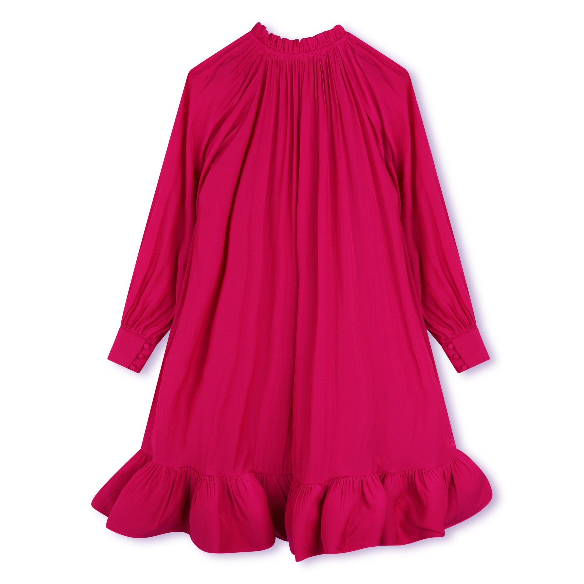 Robe de cérémonie avec volant LANVIN pour FILLE