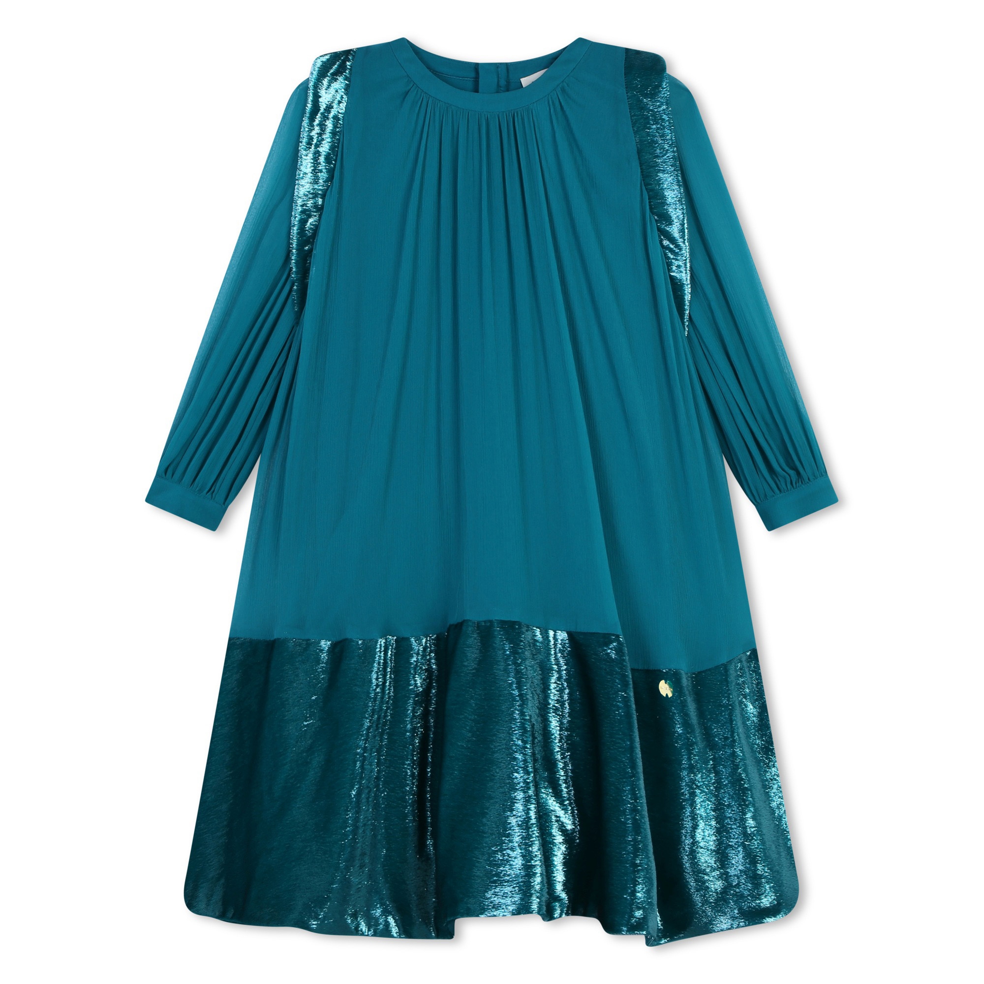 Robe de cérémonie en soie LANVIN pour FILLE