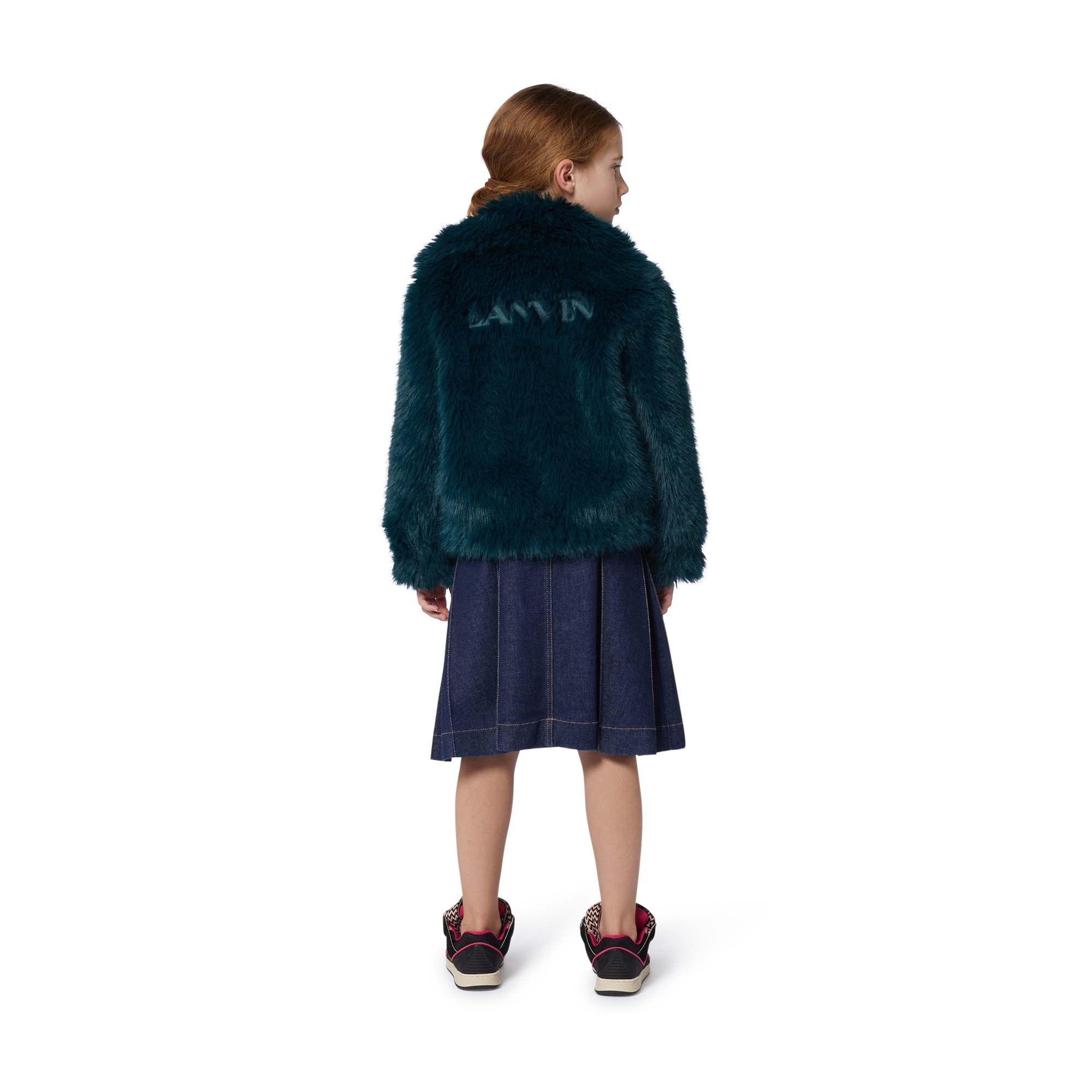 Blouson en polaire duveteuse LANVIN pour FILLE