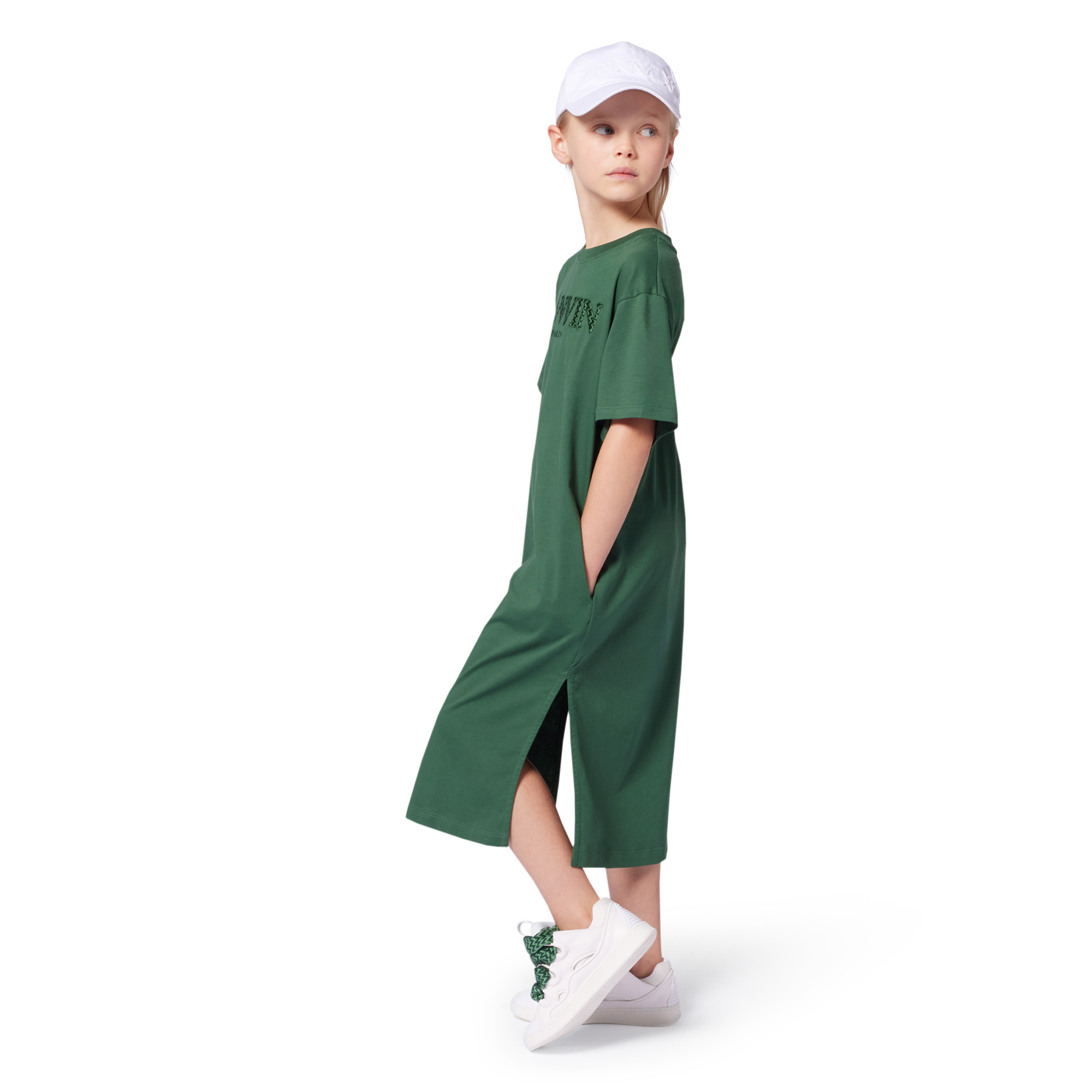 Short-sleeved T-shirt dress LANVIN for GIRL