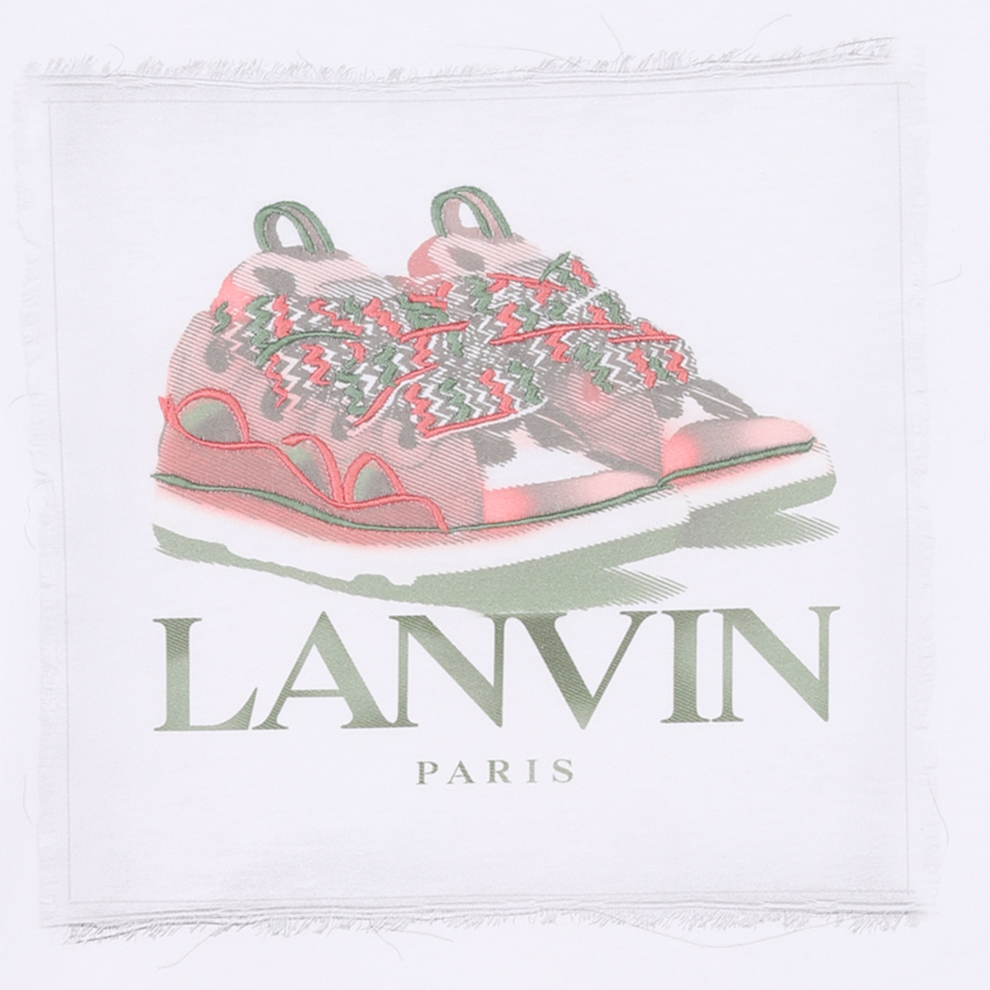 T-shirt met korte mouwen LANVIN Voor