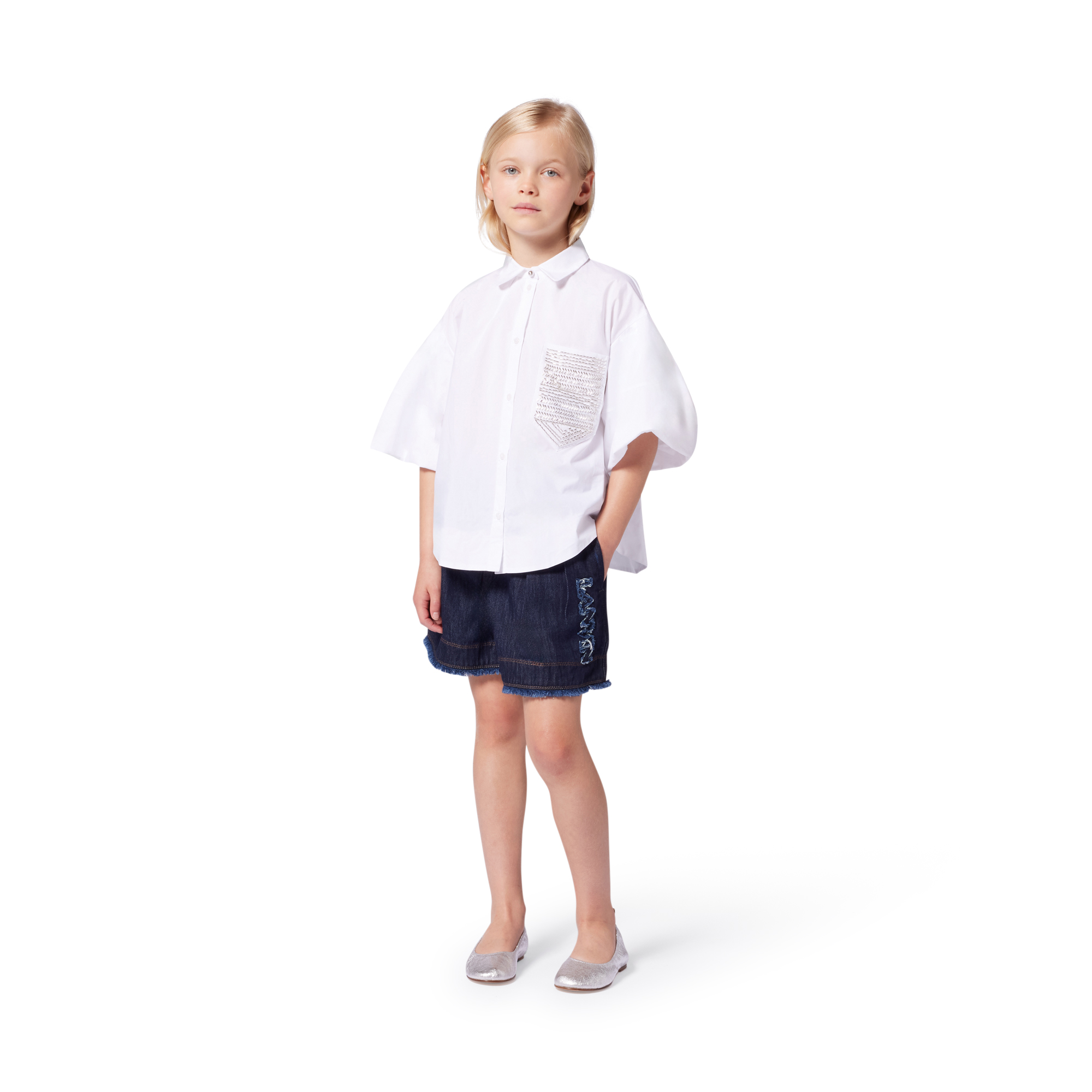 Puff sleeves blouse LANVIN for GIRL