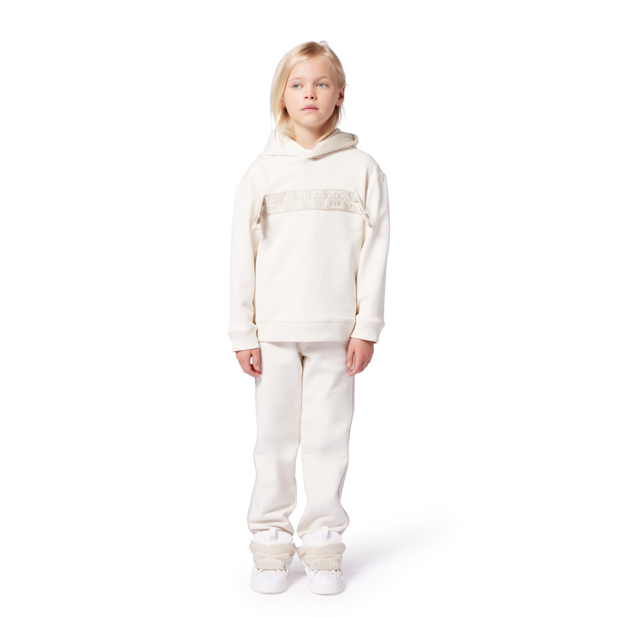 Sweat-shirt à capuche LANVIN pour FILLE