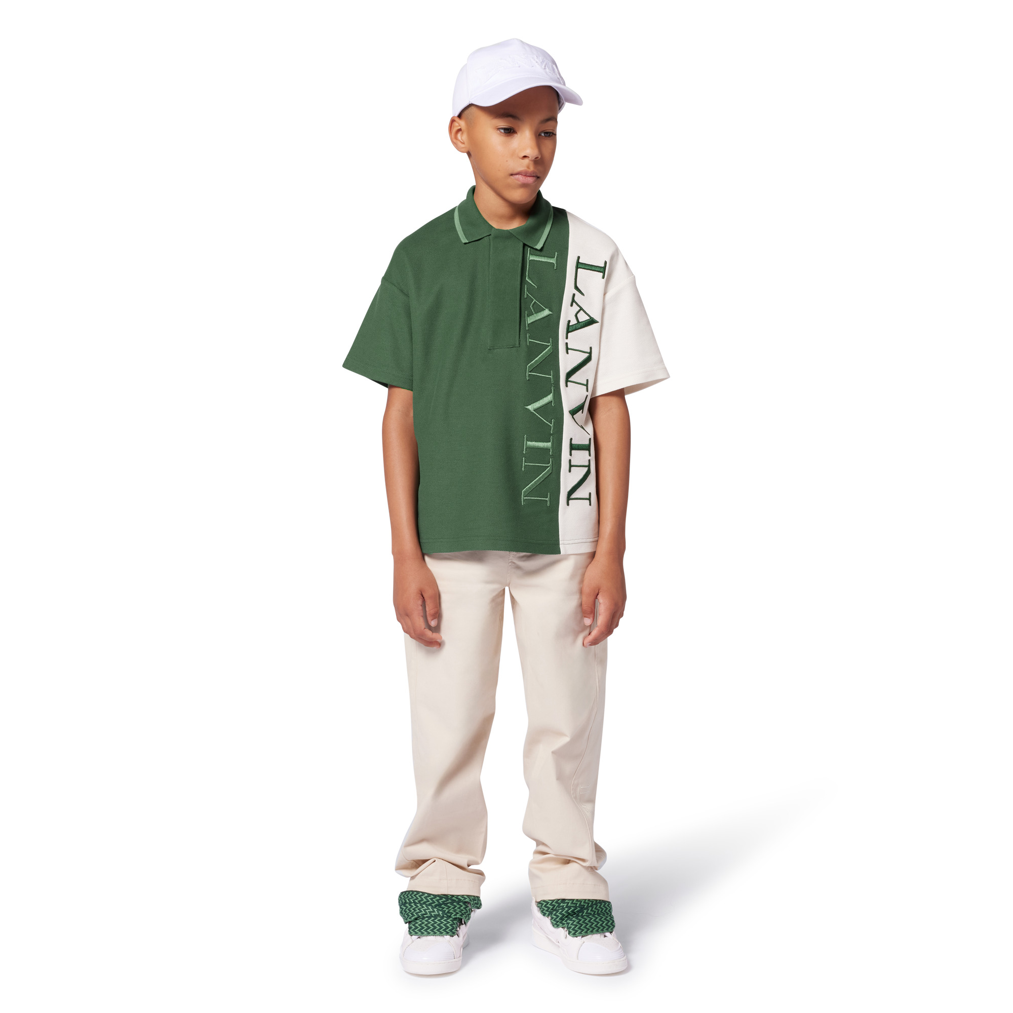 Short-sleeved polo shirt LANVIN for BOY