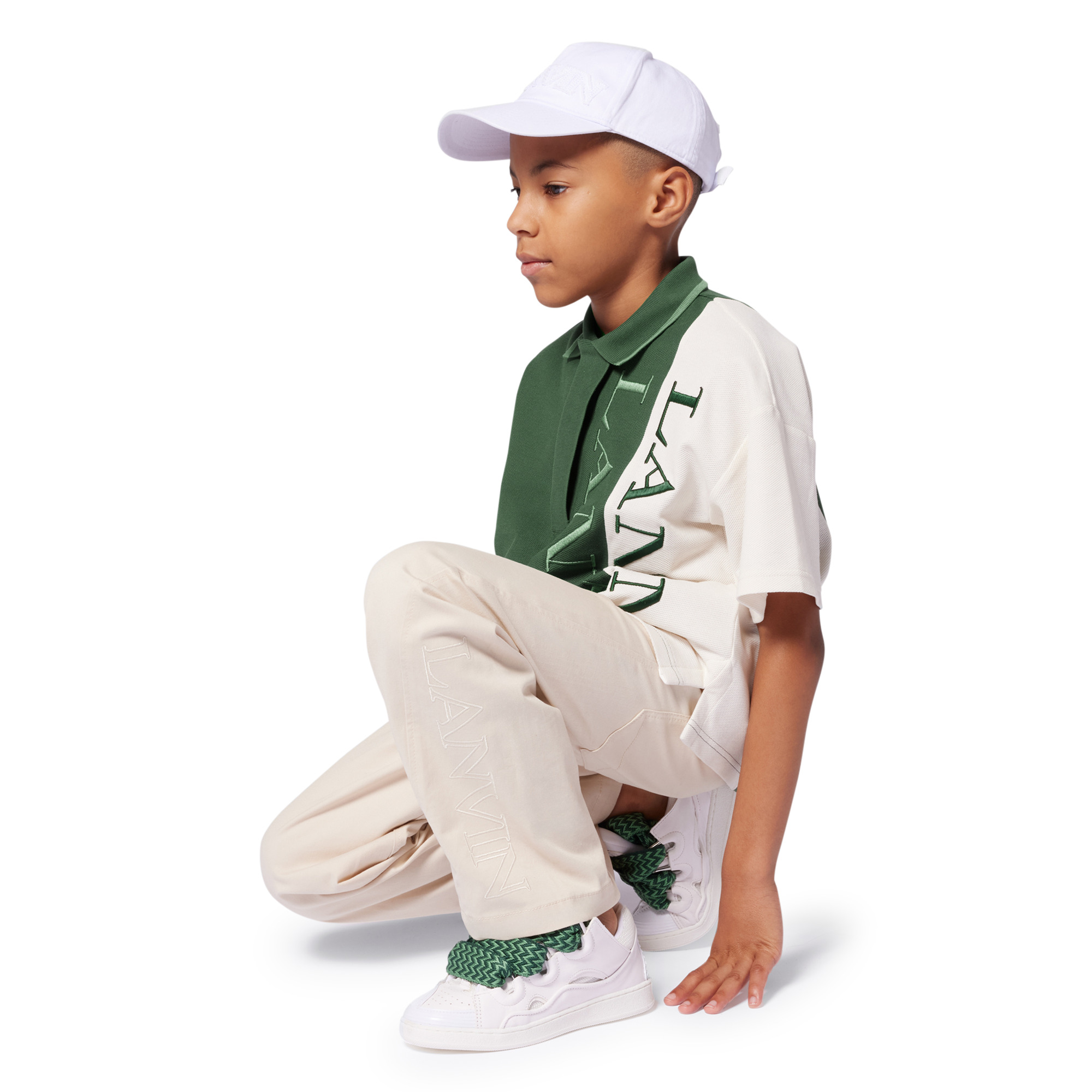 Short-sleeved polo shirt LANVIN for BOY