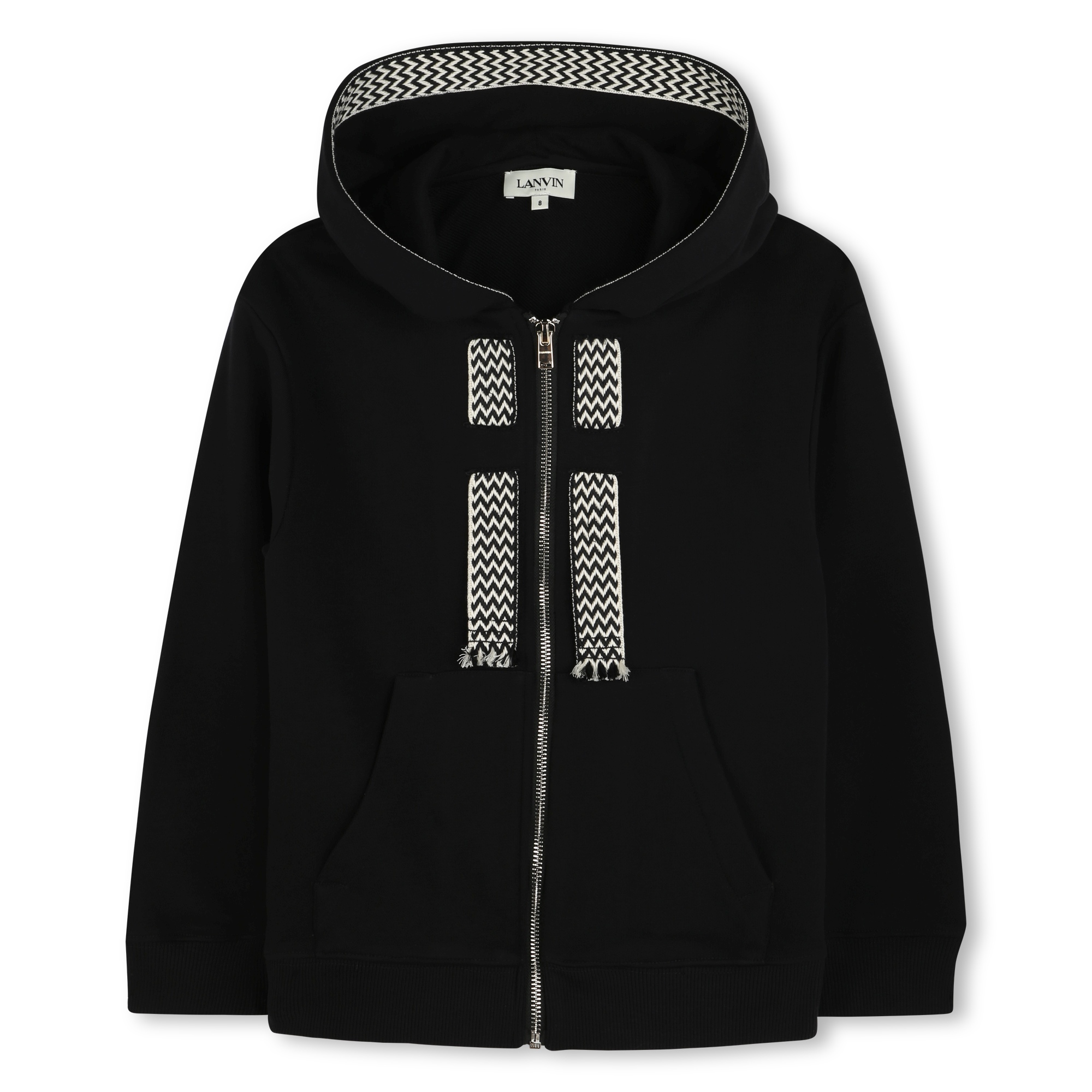 Fleece zip-up sweatshirt LANVIN for BOY