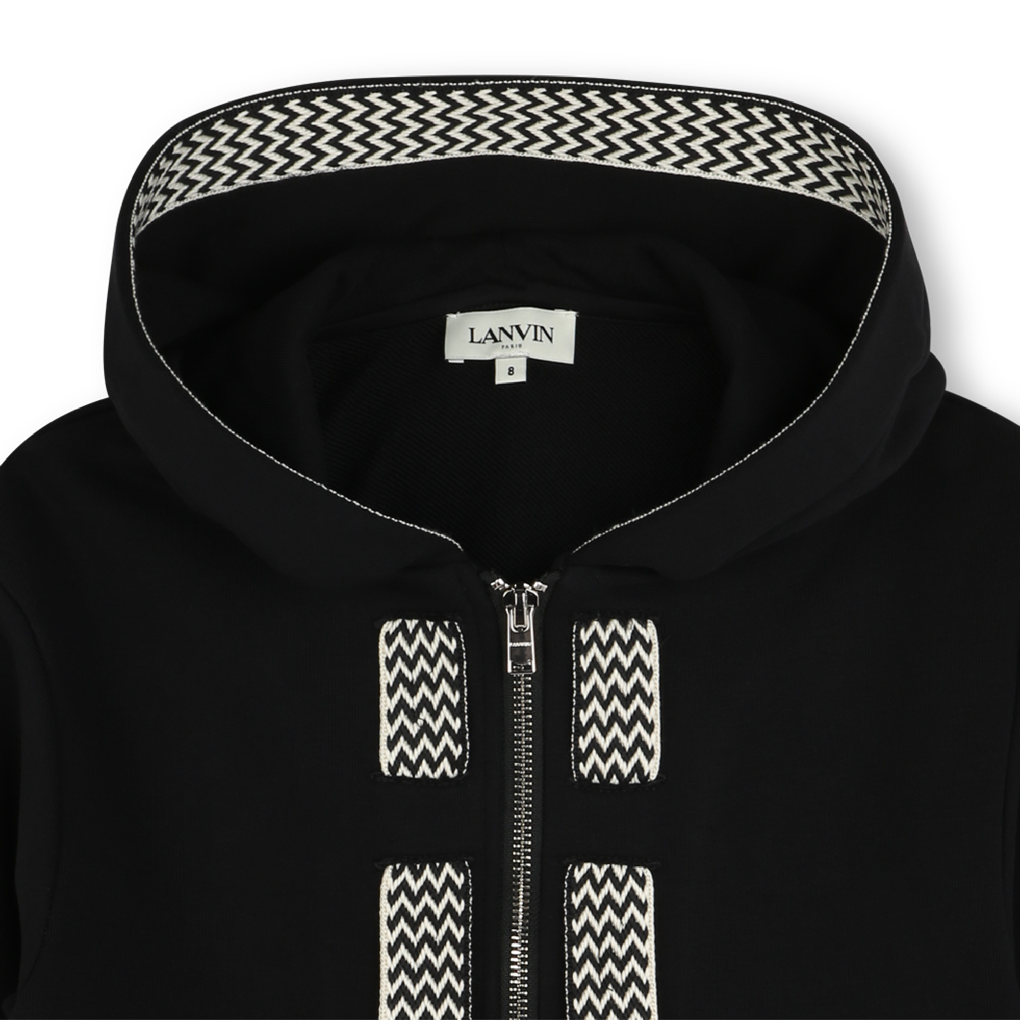 Fleece zip-up sweatshirt LANVIN for BOY