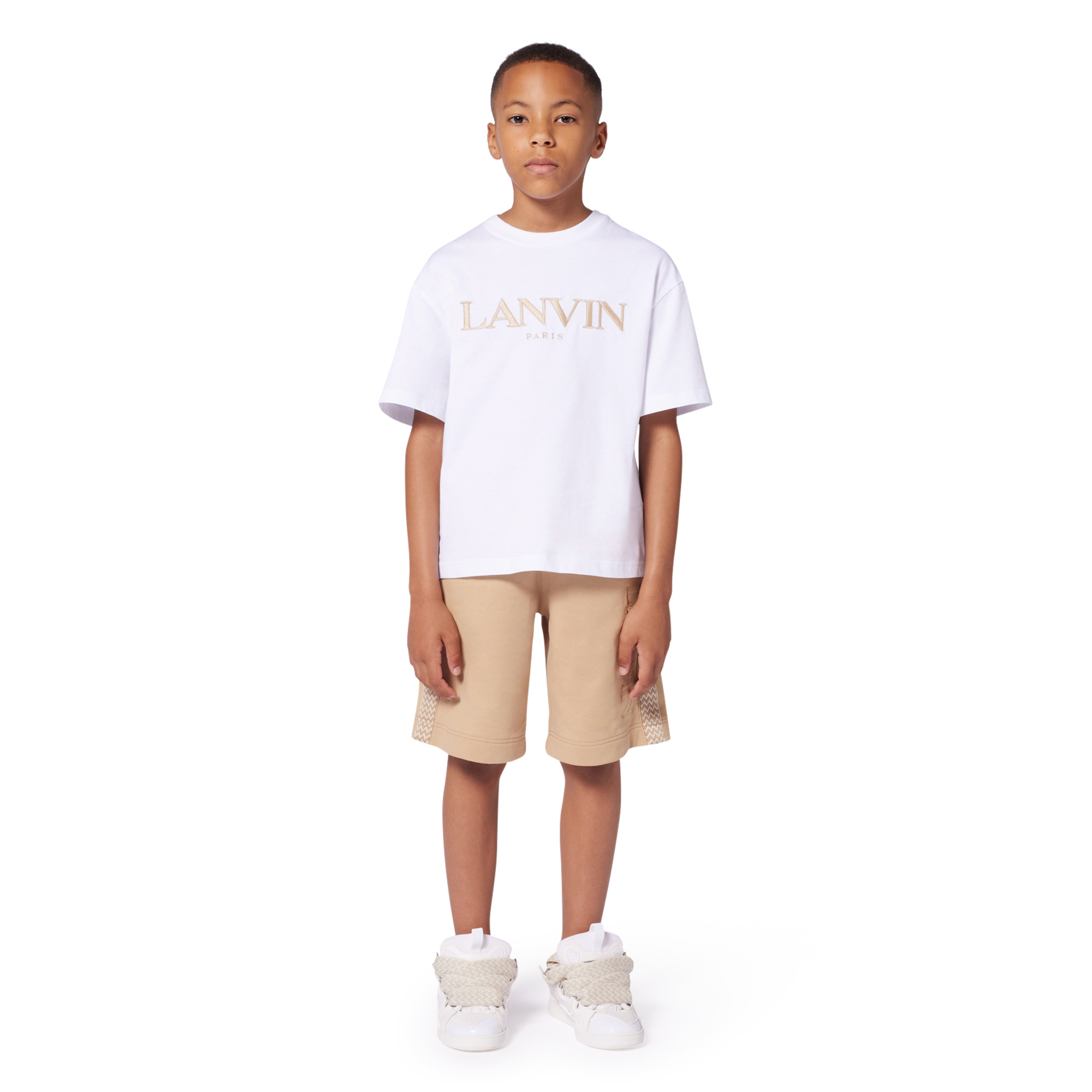 Elasticated waist long shorts LANVIN for BOY