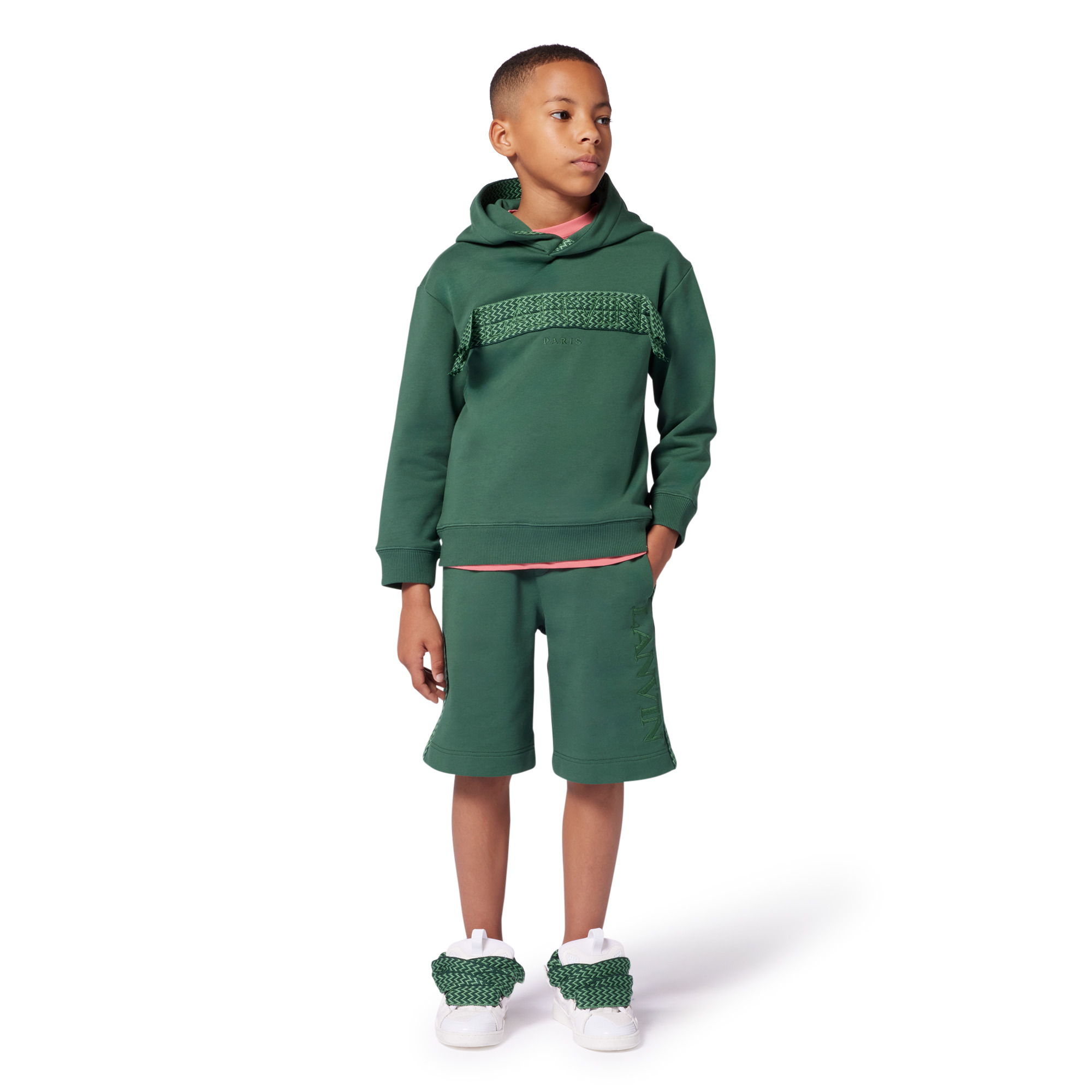 Elasticated waist long shorts LANVIN for BOY