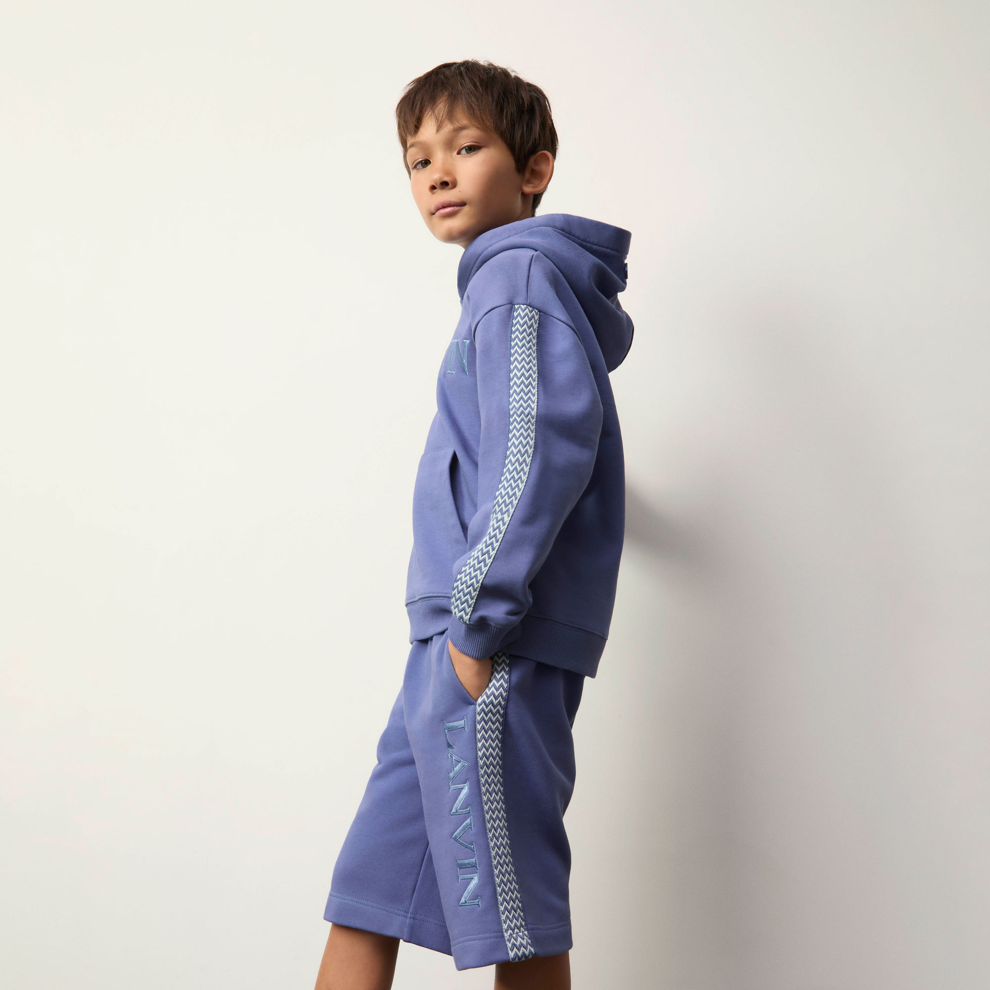 Elasticated waist long shorts LANVIN for BOY