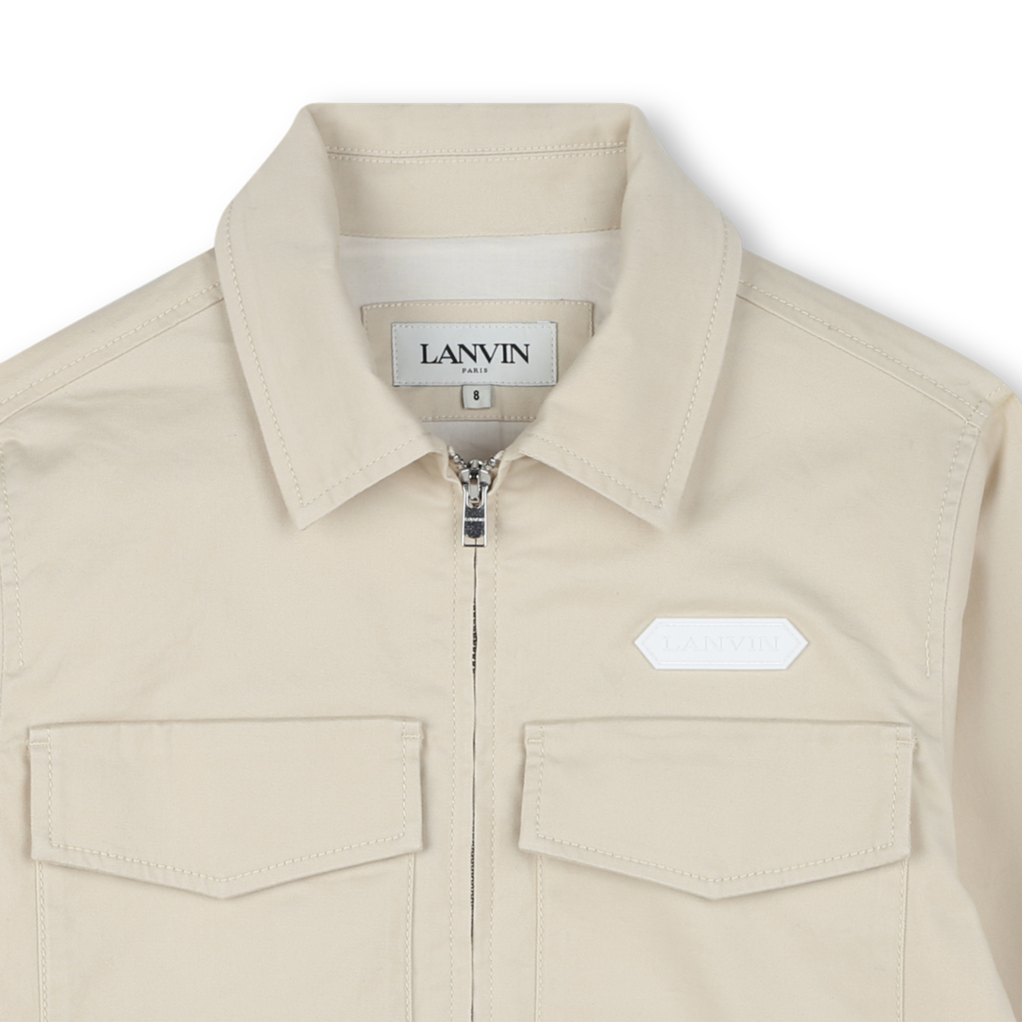 Geborduurd katoenen vest LANVIN Voor