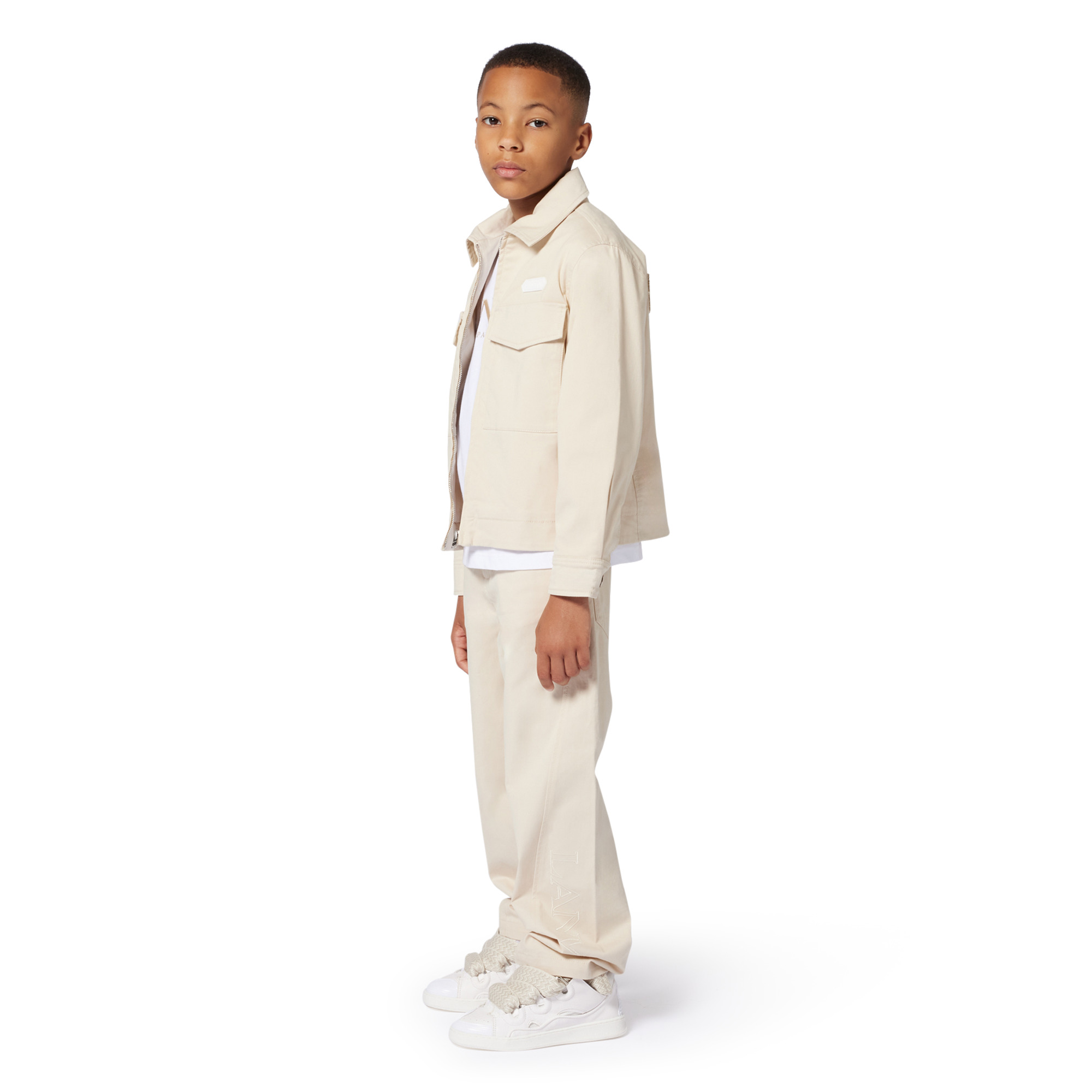 Veste brodée en coton LANVIN pour GARCON