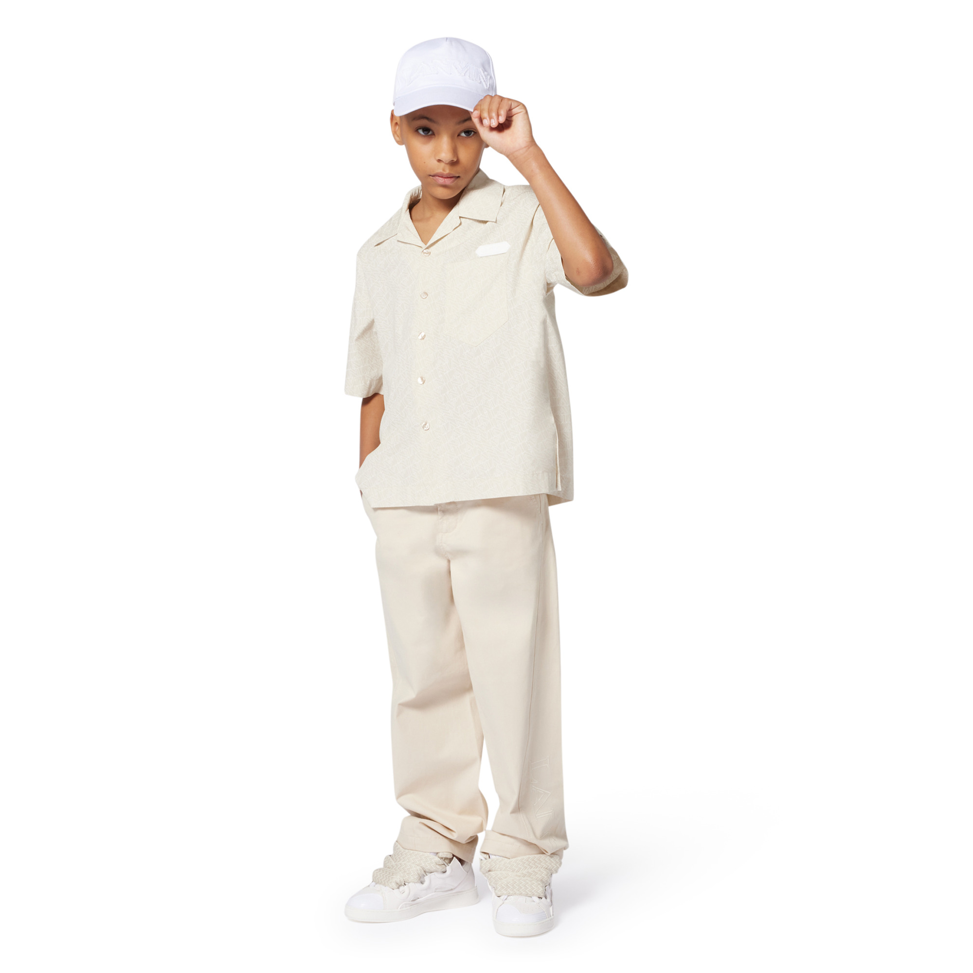 Baggy cotton trousers LANVIN for BOY