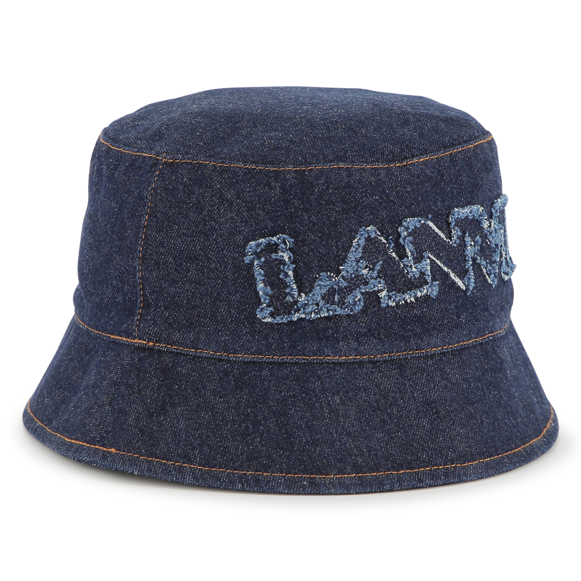 Denim logo bucket hat LANVIN for GIRL