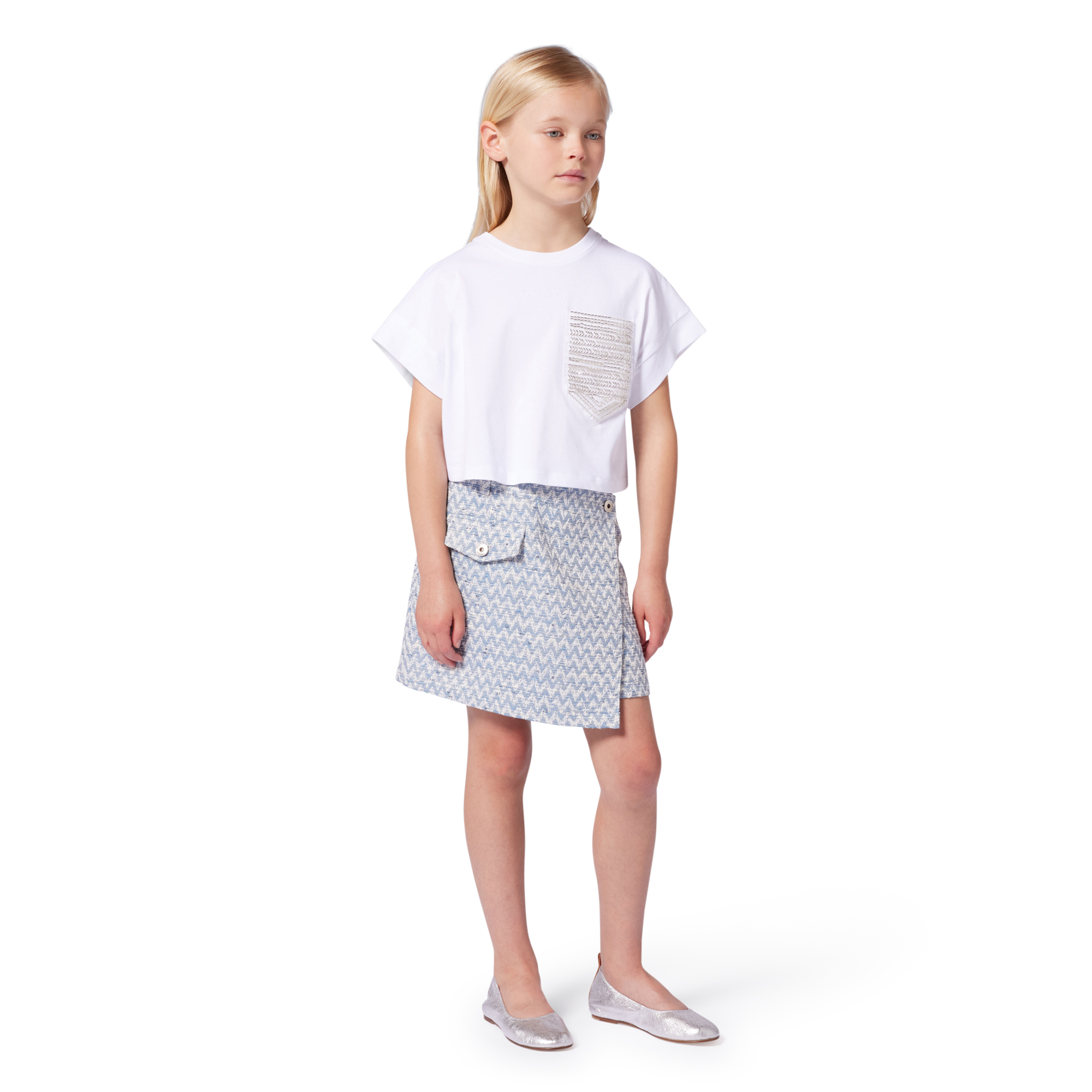 Short-sleeved top LANVIN for GIRL