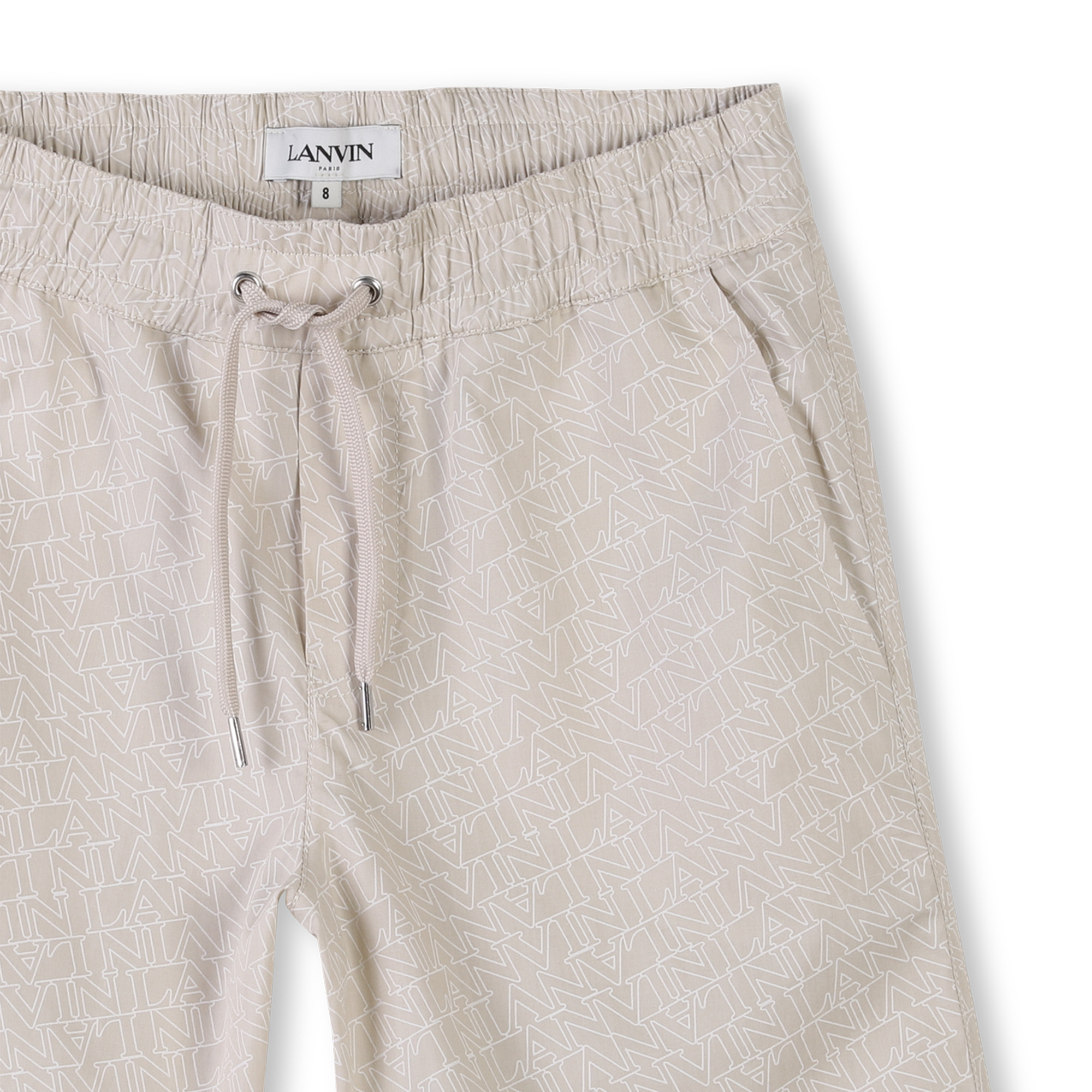 Shorts di cotone con stampa LANVIN Per RAGAZZO