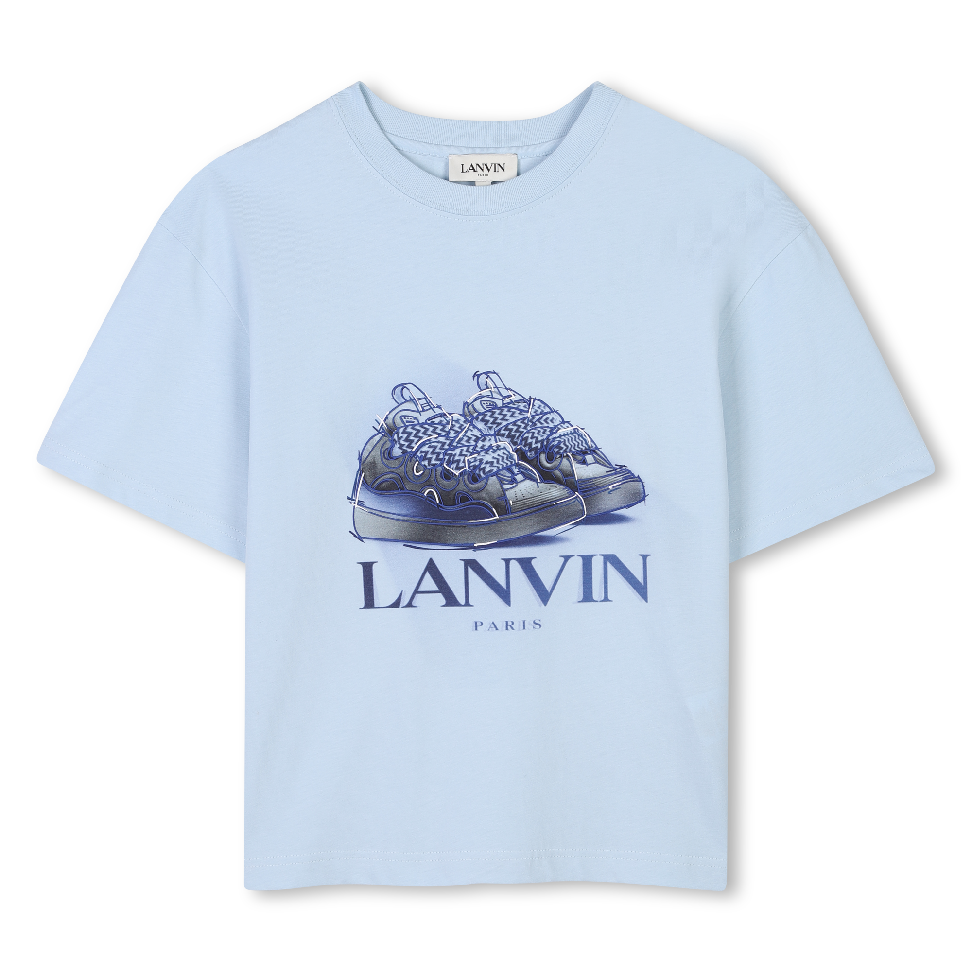 Short-sleeved cotton T-shirt LANVIN for BOY