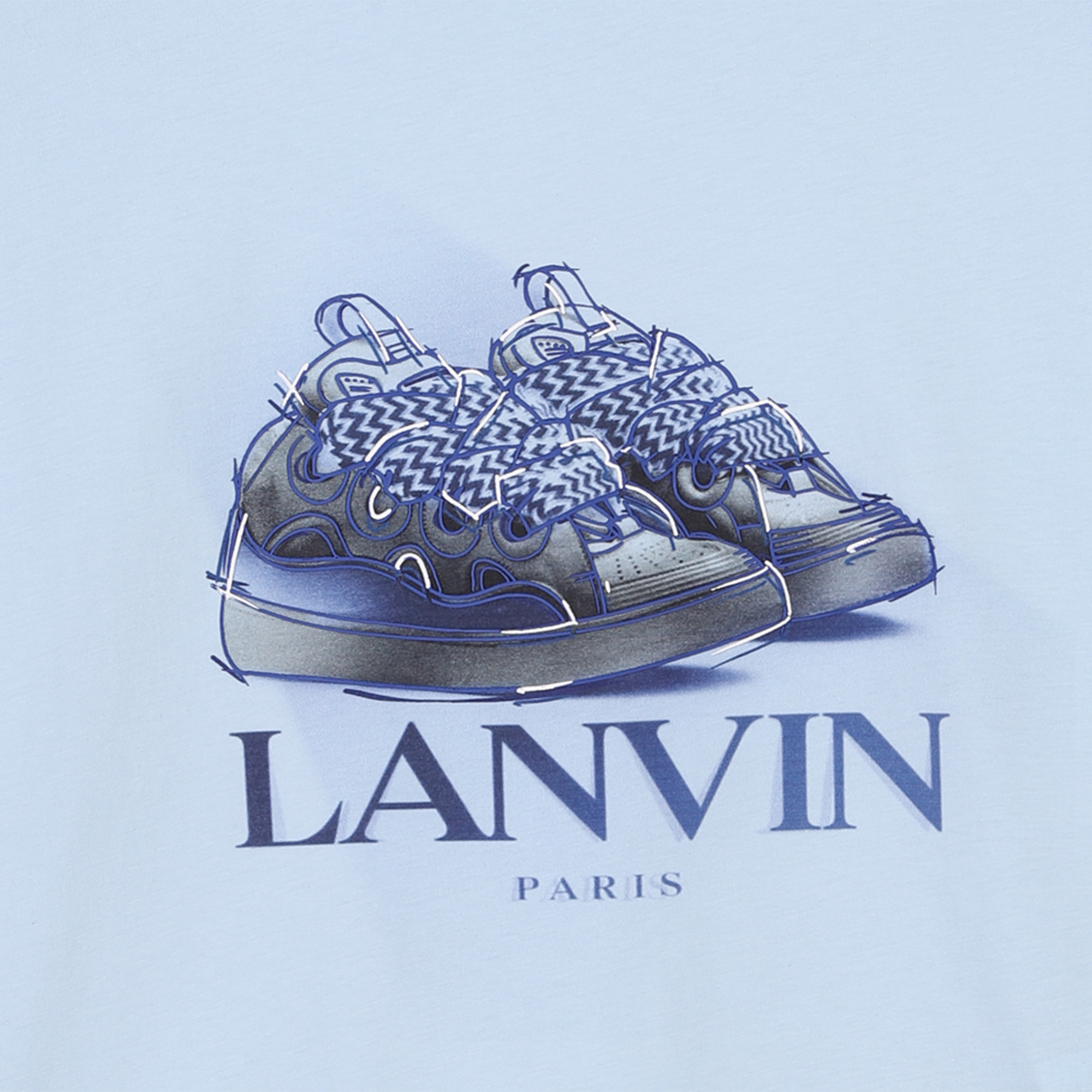 Short-sleeved cotton T-shirt LANVIN for BOY