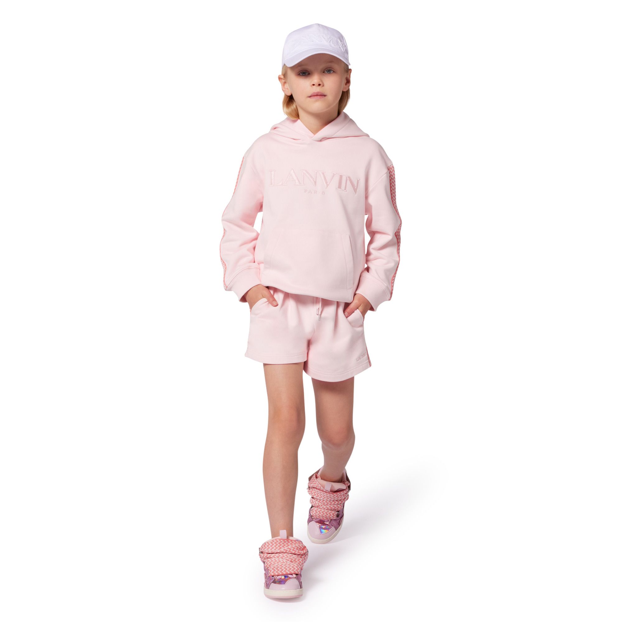 Cotton fleece shorts LANVIN for GIRL